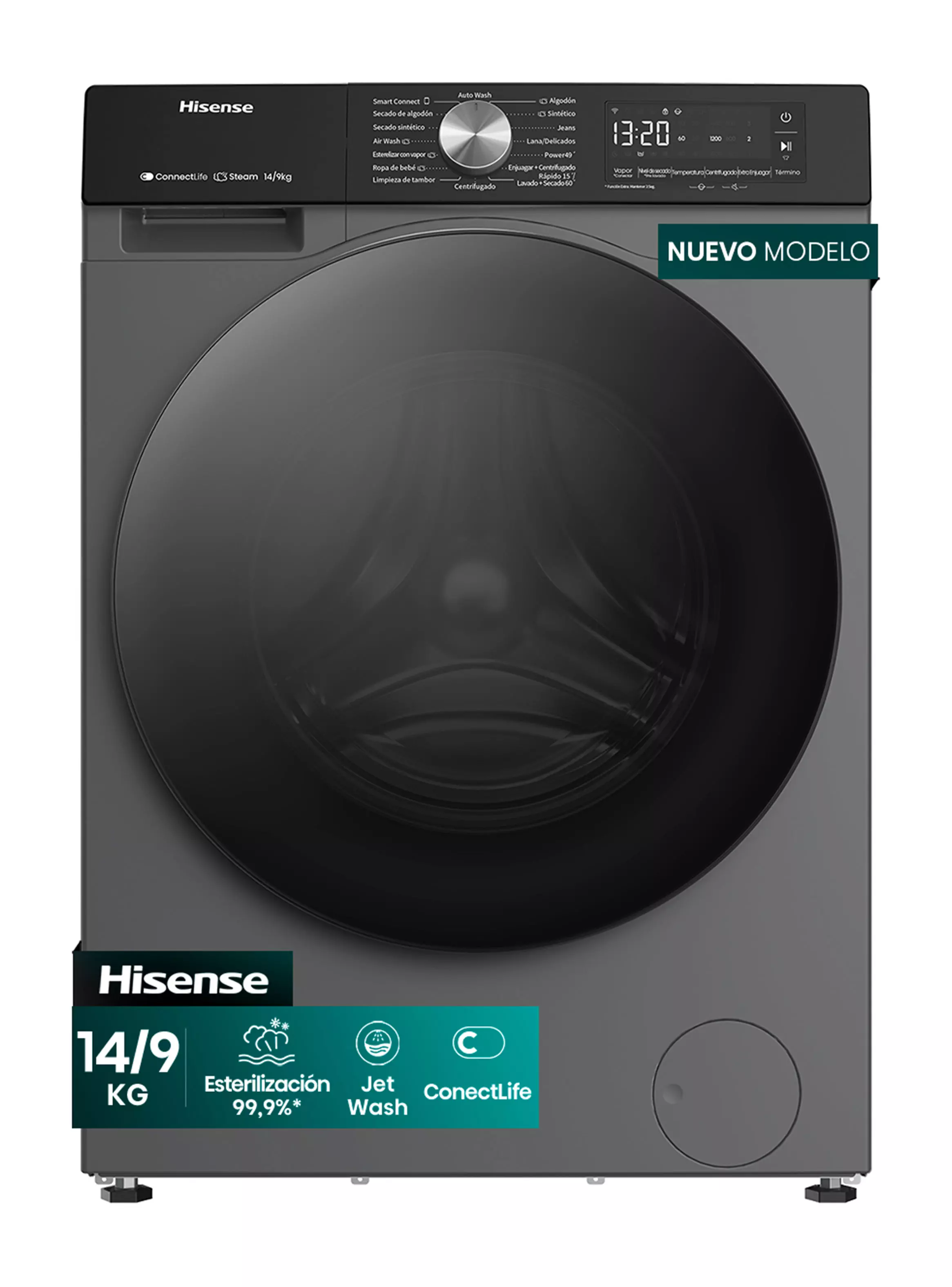 Imagen ampliada #1 para LavadoraSecadora Carga Frontal 149 Kg WD3S1443BT1