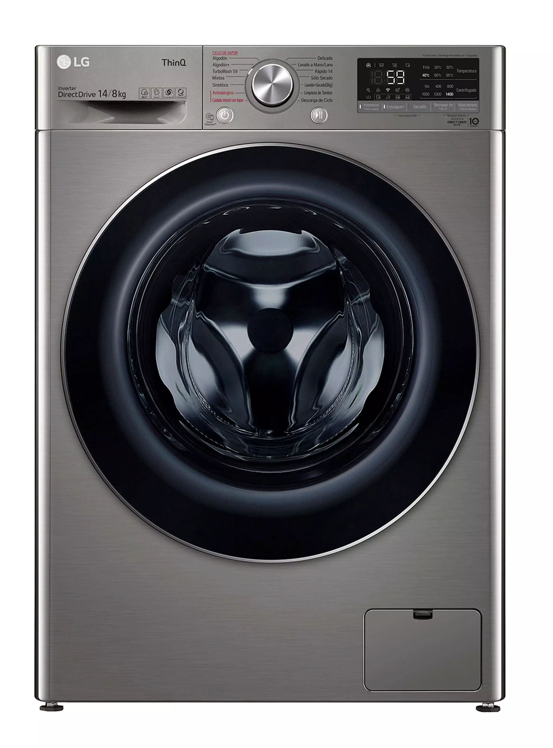 Imagen ampliada #1 para LavadoraSecadora Carga Frontal 148 Kg WD14VVC4S6C