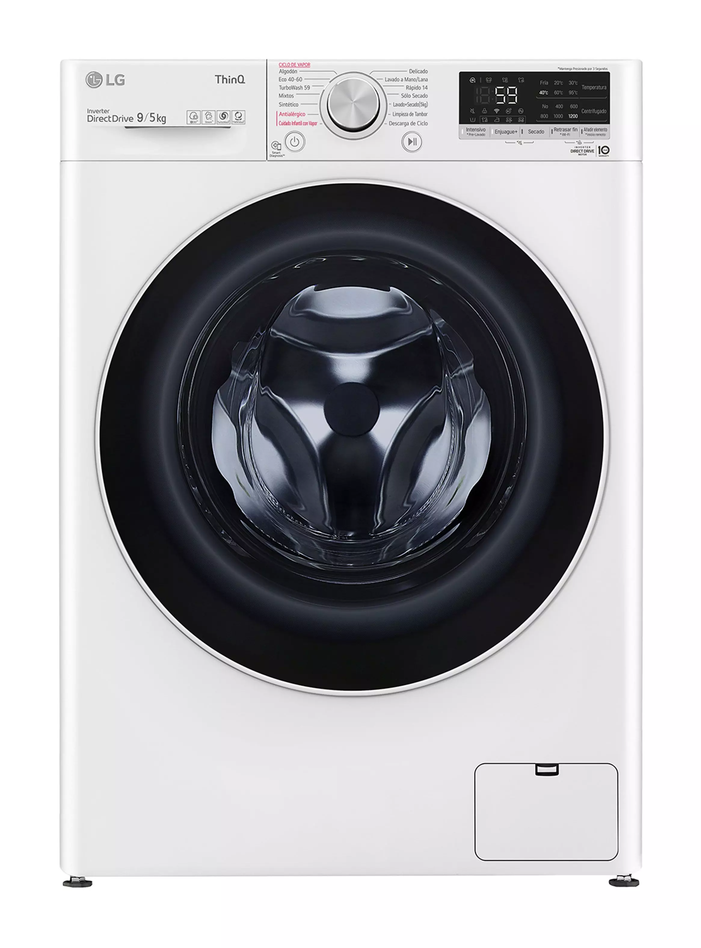 Imagen ampliada #1 para LavadoraSecadora Frontal 95 Kg WD9WV4S6