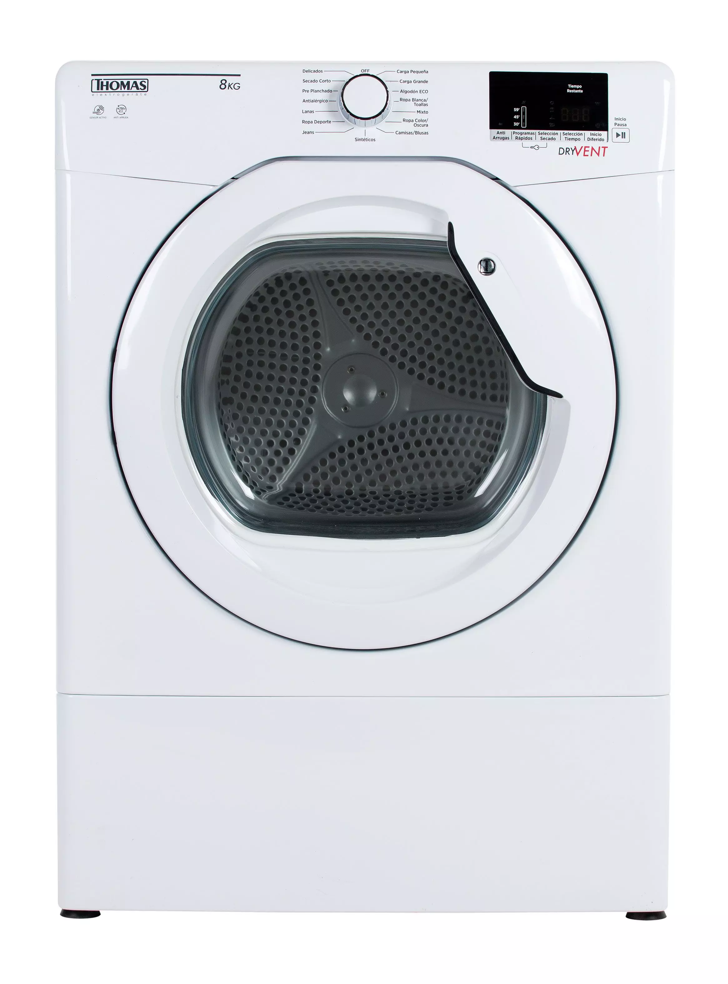 Imagen ampliada #1 para Secadora Frontal 8 Kg con Evacuacin THD8KV