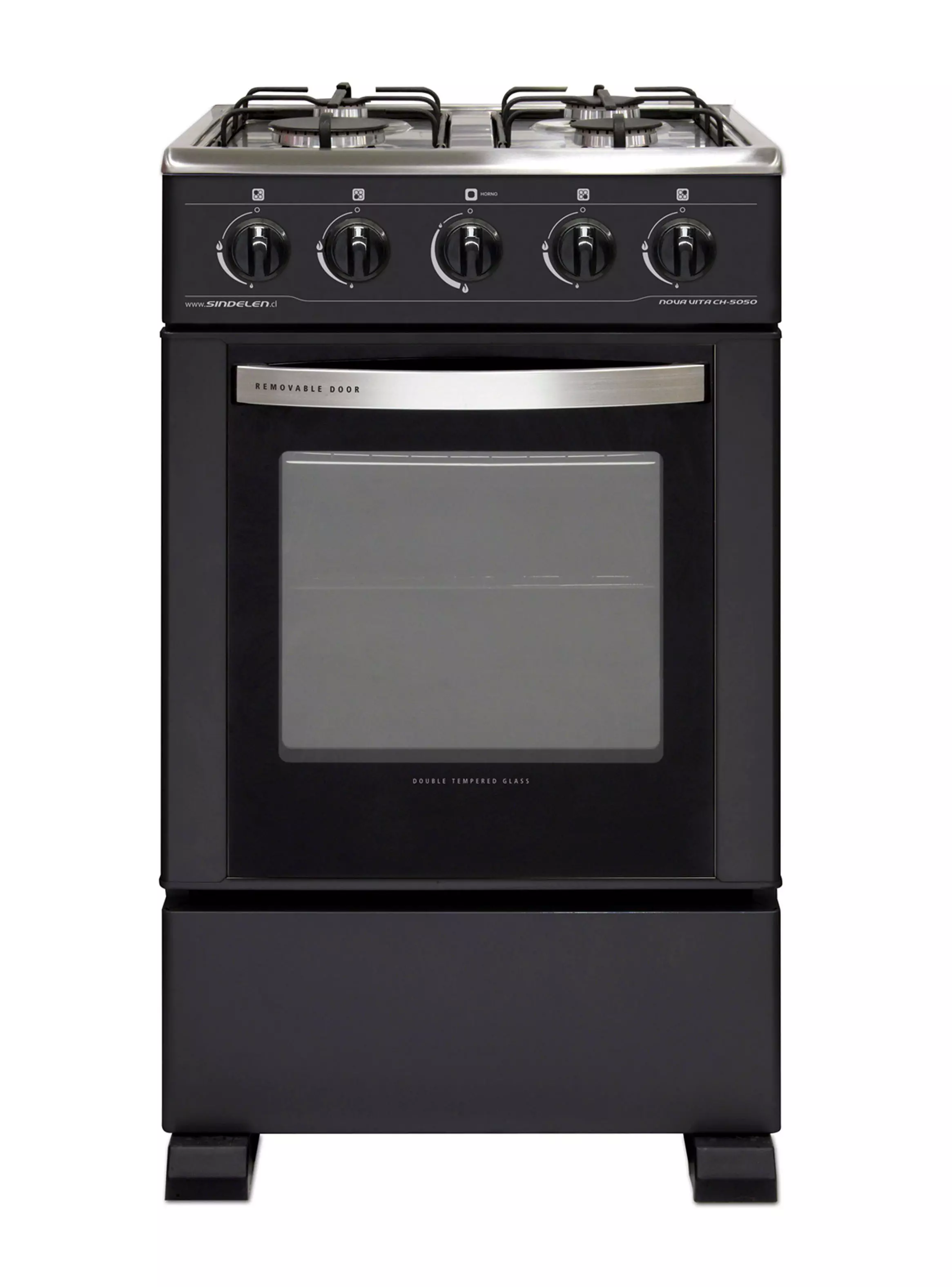 Imagen ampliada #1 para Cocina a Gas 4 Quemadores CH5050NG 49 cm
