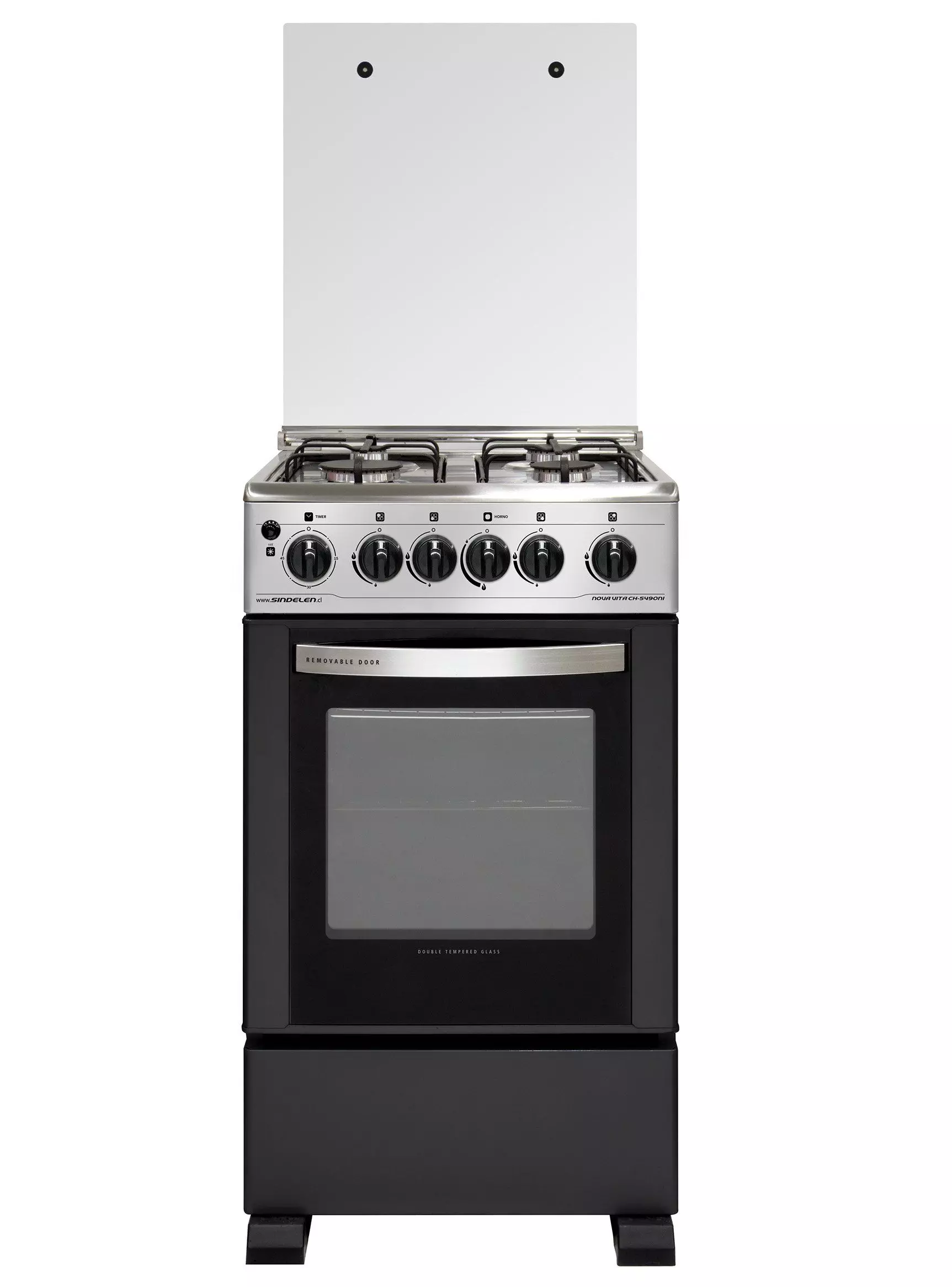 Imagen ampliada #1 para Cocina a Gas Sindelen 4 Quemadores CH5490NI