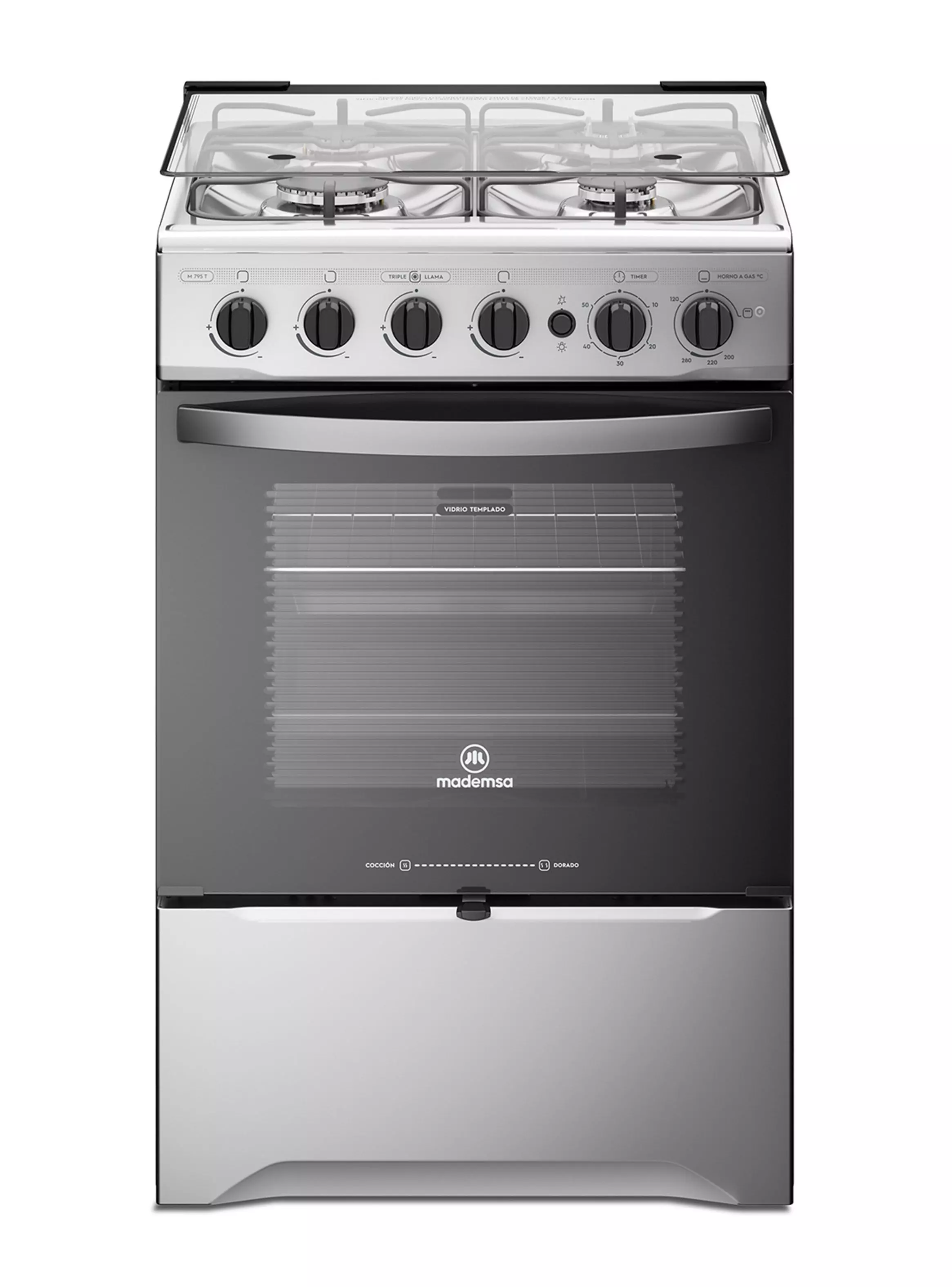Miniatura de Cocina a Gas 4 Quemadores M795T