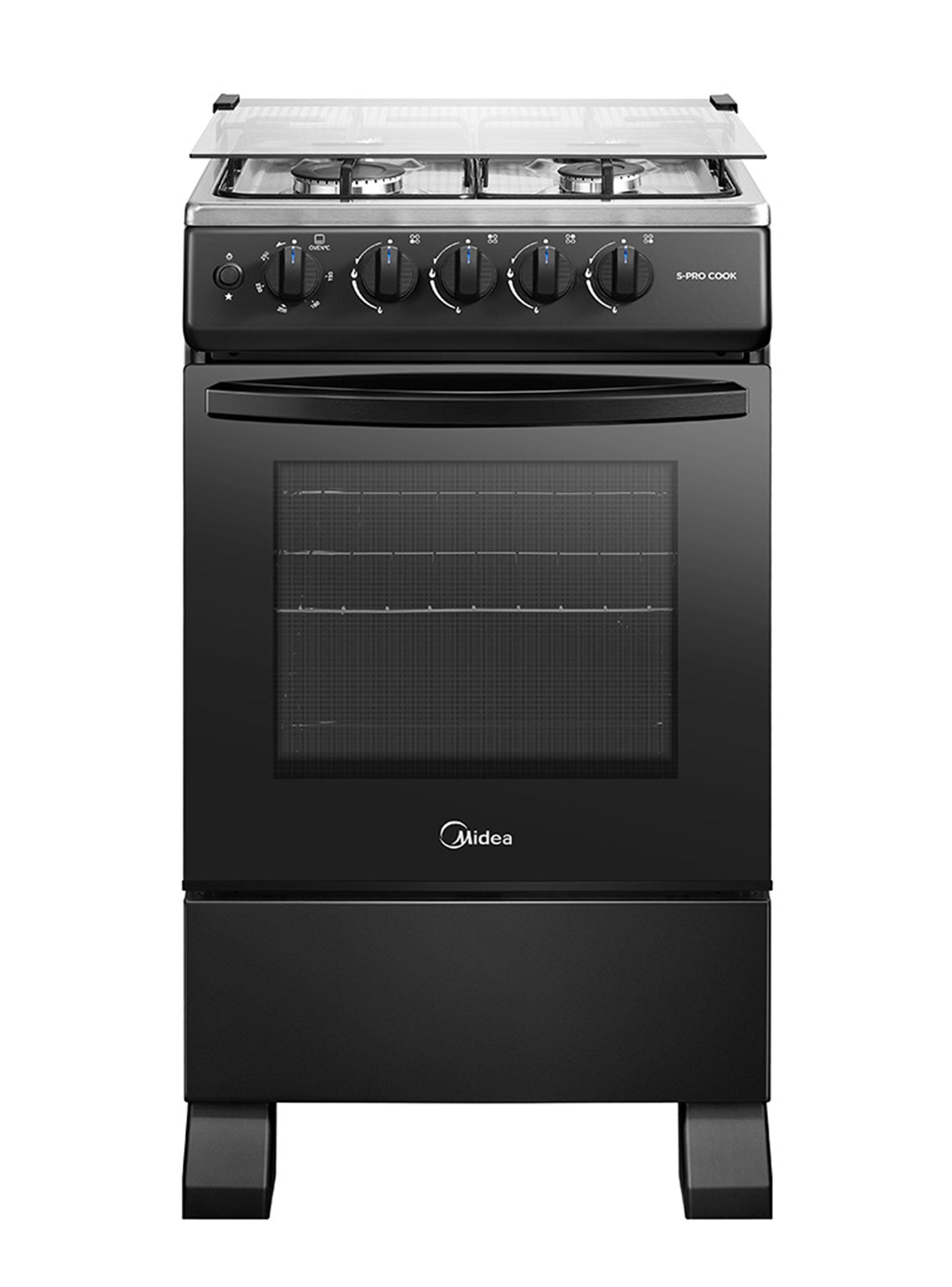 Imagen ampliada #1 para Cocina a Gas 4 Quemadores MFOMG20TCSSLBK Negro