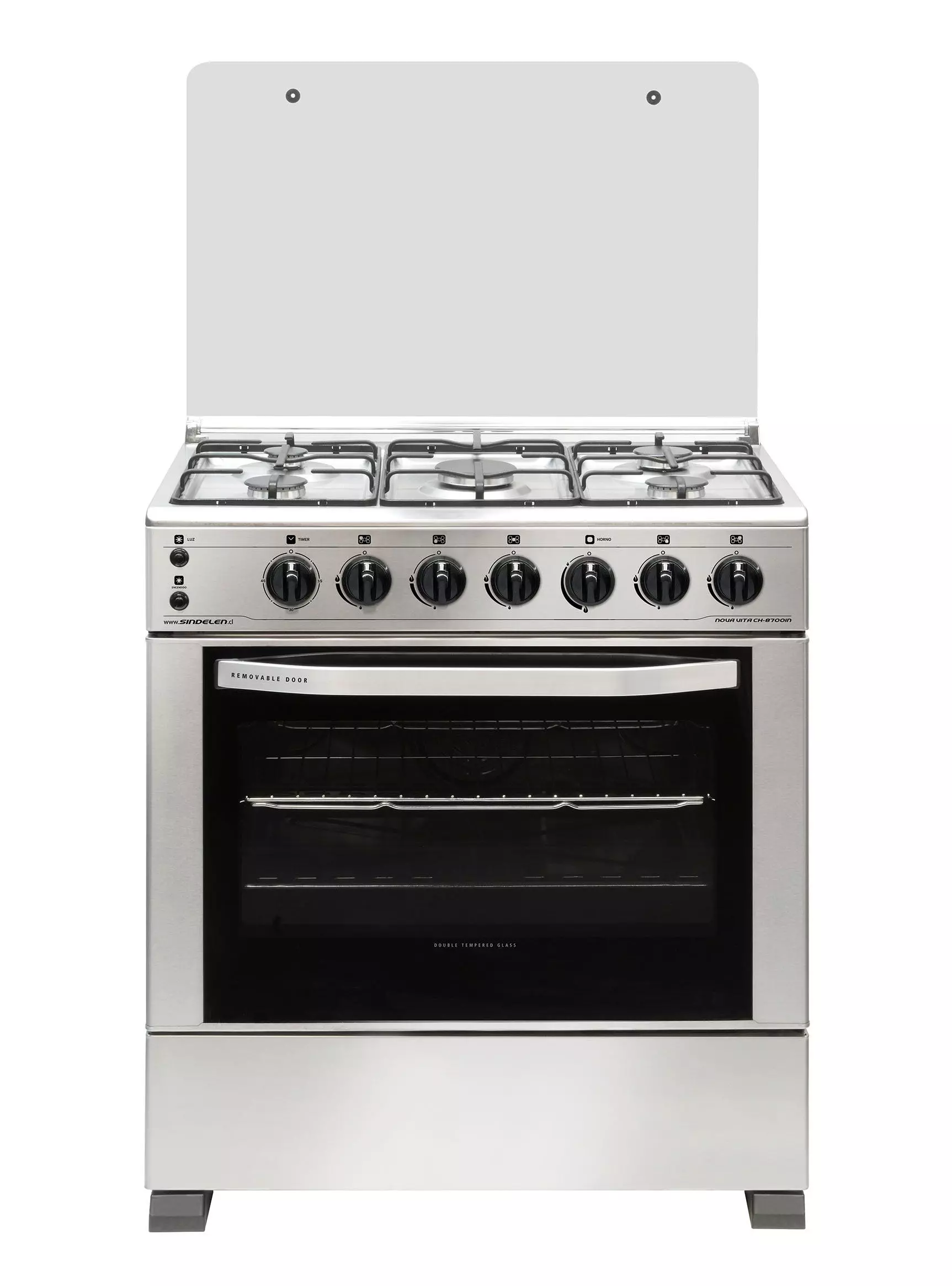 Miniatura de Cocina a Gas Sindelen CH8700IN 5 Quemadores