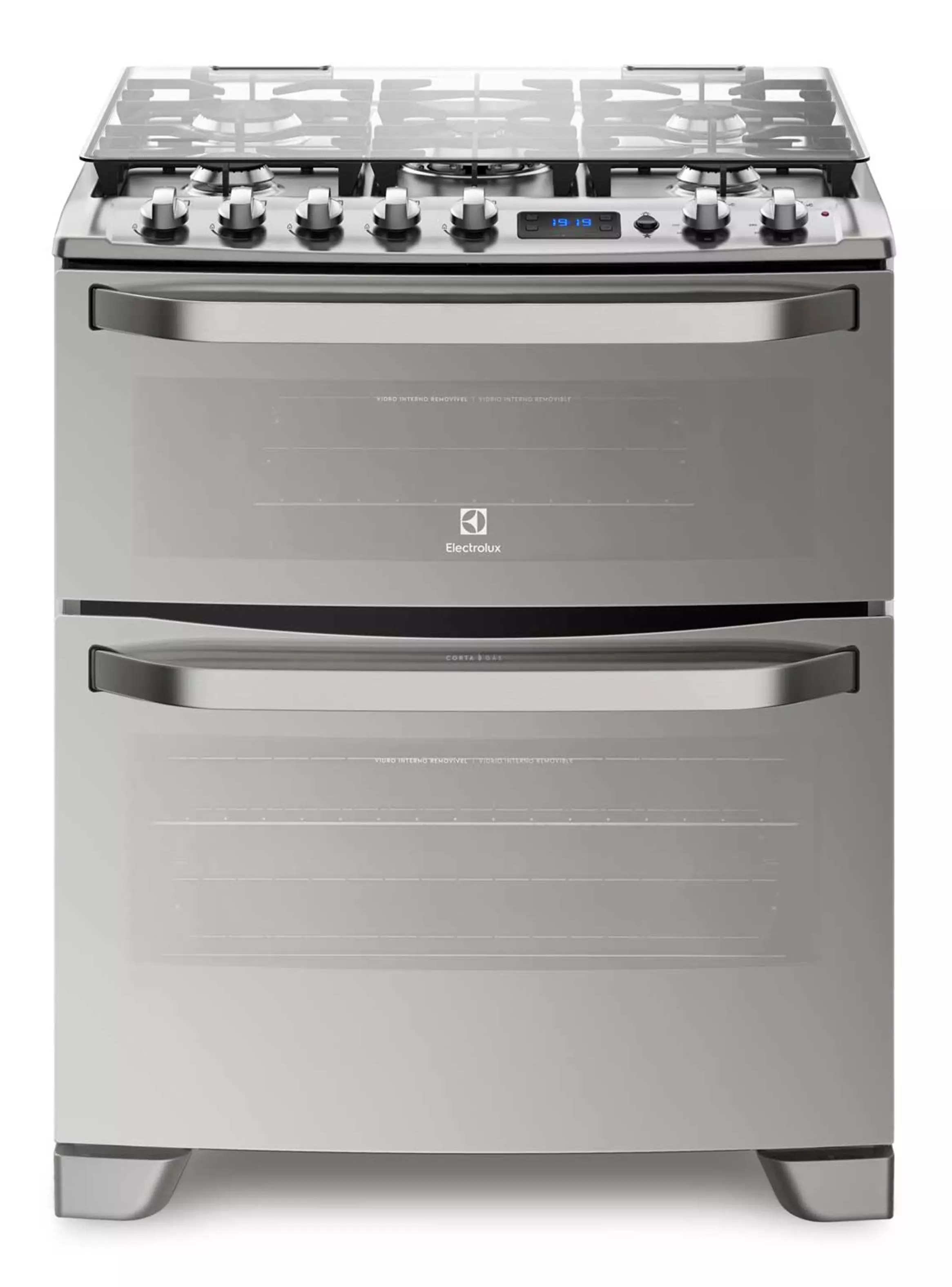 Imagen ampliada #1 para Cocina a Gas 5 Quemadores 76DXA Inox