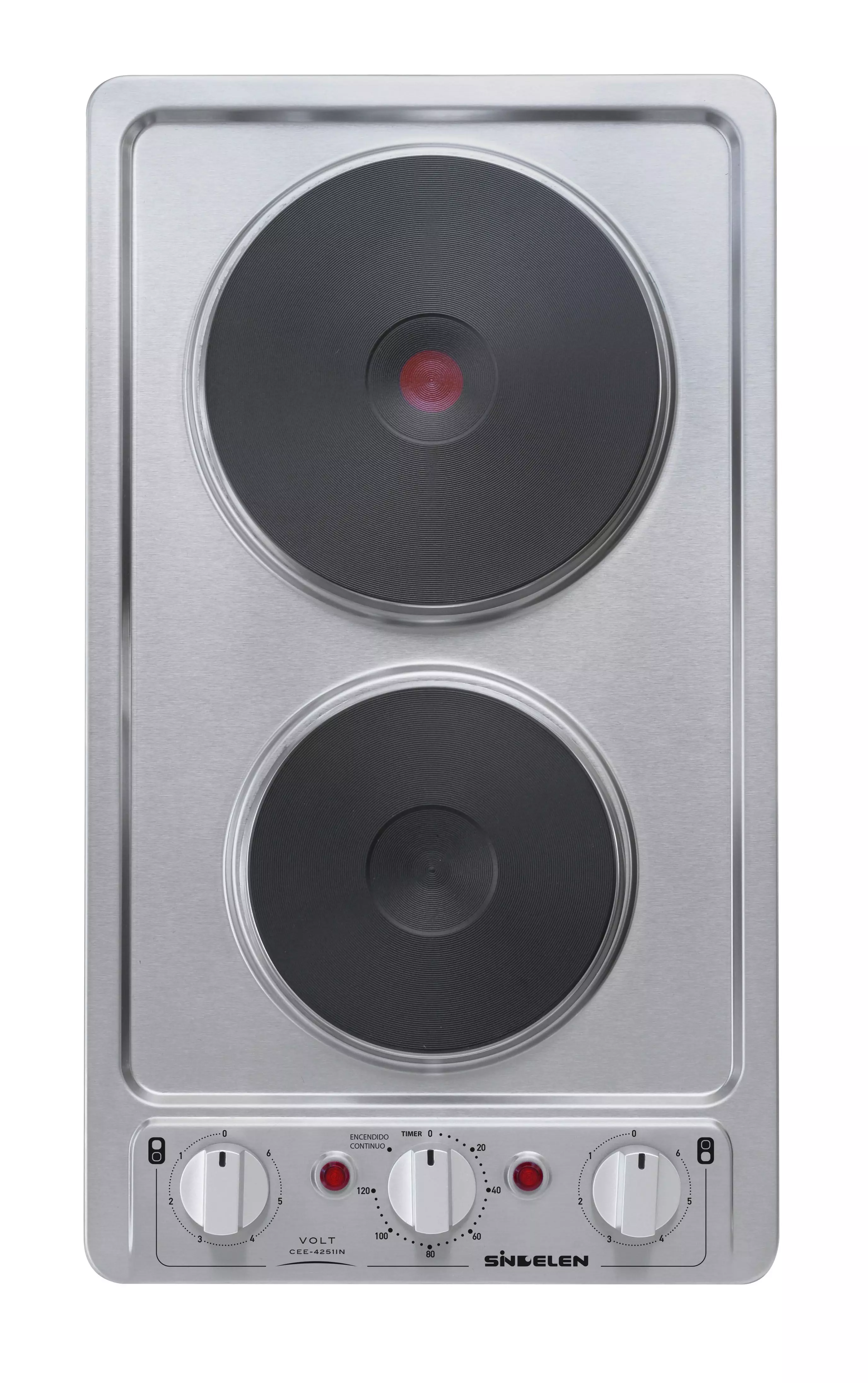 Miniatura de Encimera Elctrica 2 Platos Timer CEE4251IN