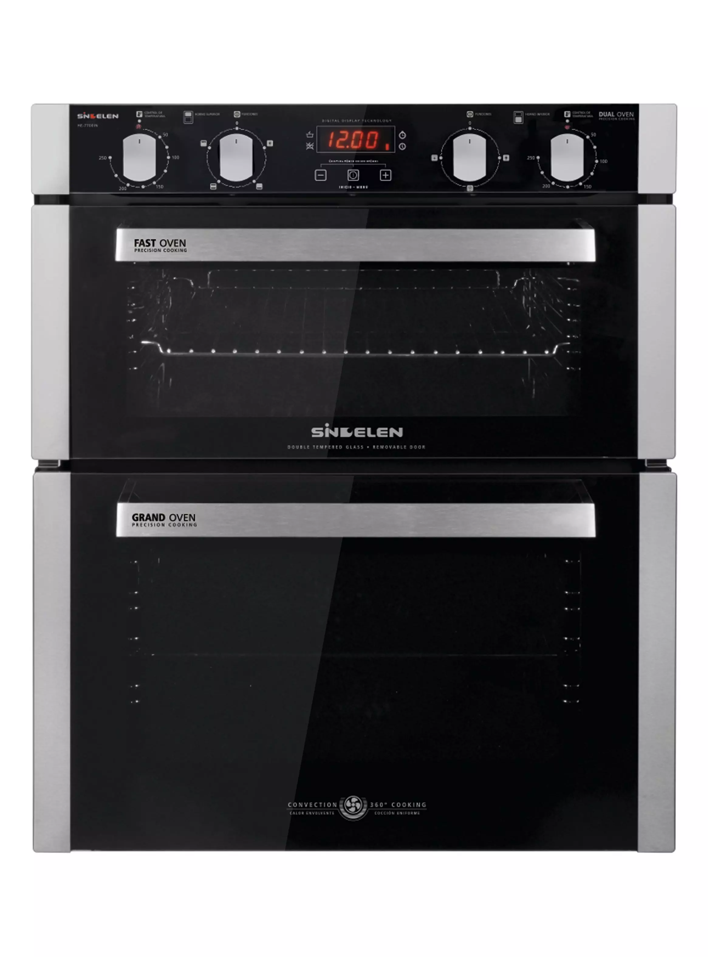 Miniatura de Horno Empotrable Doble Conveccin Forzada HE7700IN