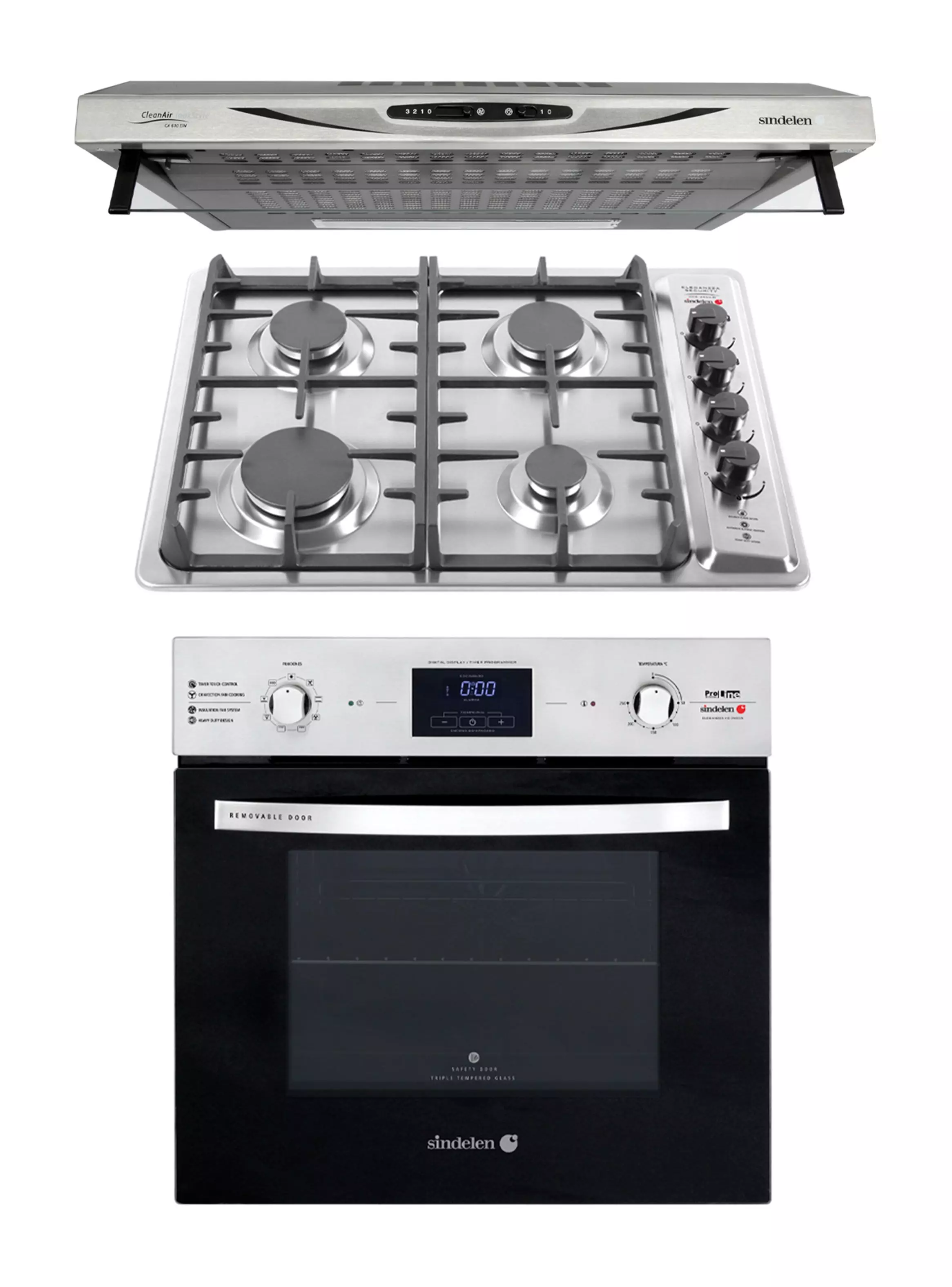 Miniatura de Kit Empotrable Horno CA610EIN  Encimera CEG4650IN  Campana CA610EIN