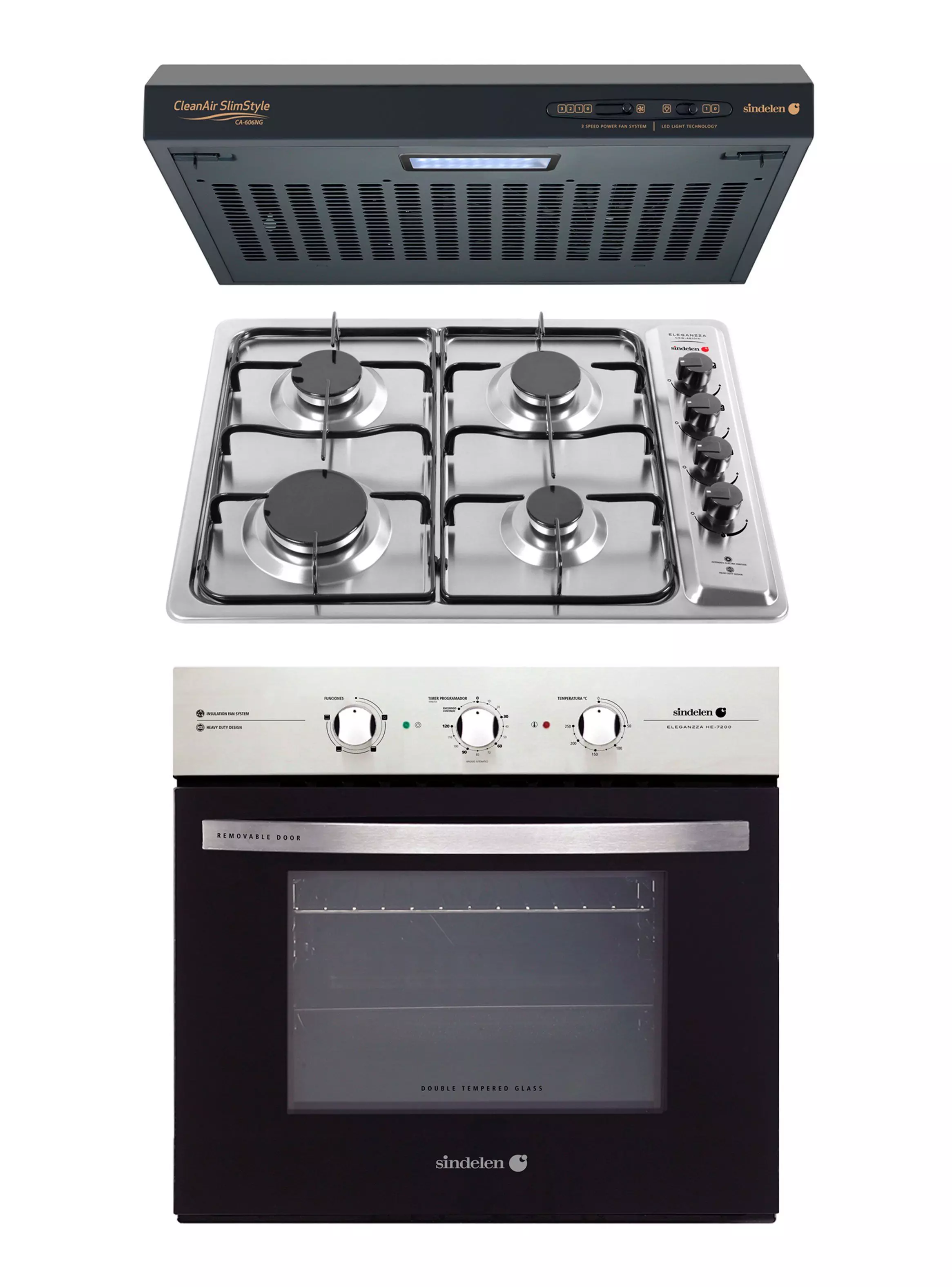 Miniatura de Kit Empotrable KIT151 Campana  Encimera  Horno