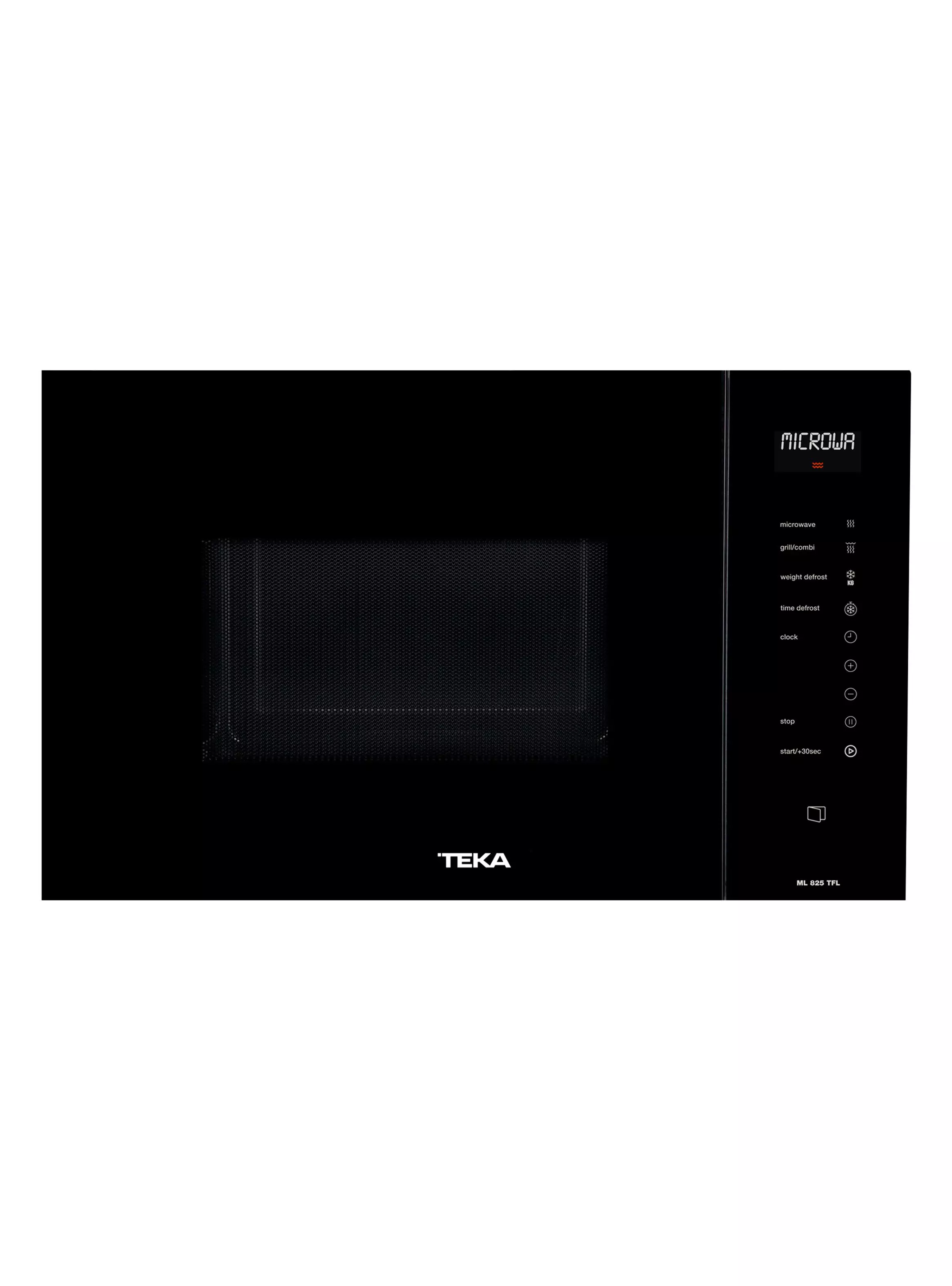 Imagen ampliada #1 para Microondas Empotrado 25 Litros ML825TFL Negro sin Marco