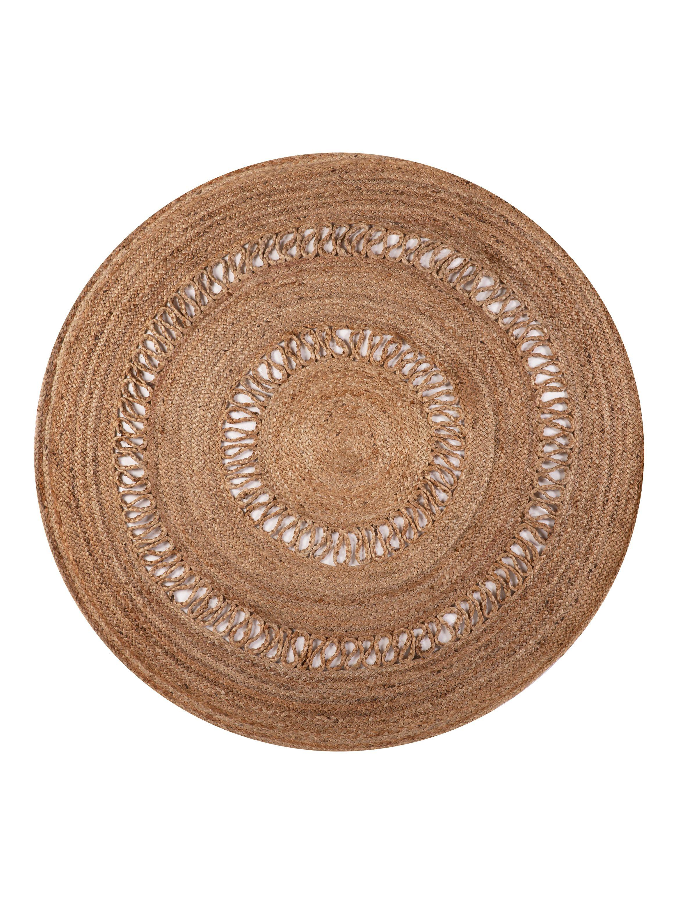 Miniatura de Alfombra Redonda Pastel 150 cm