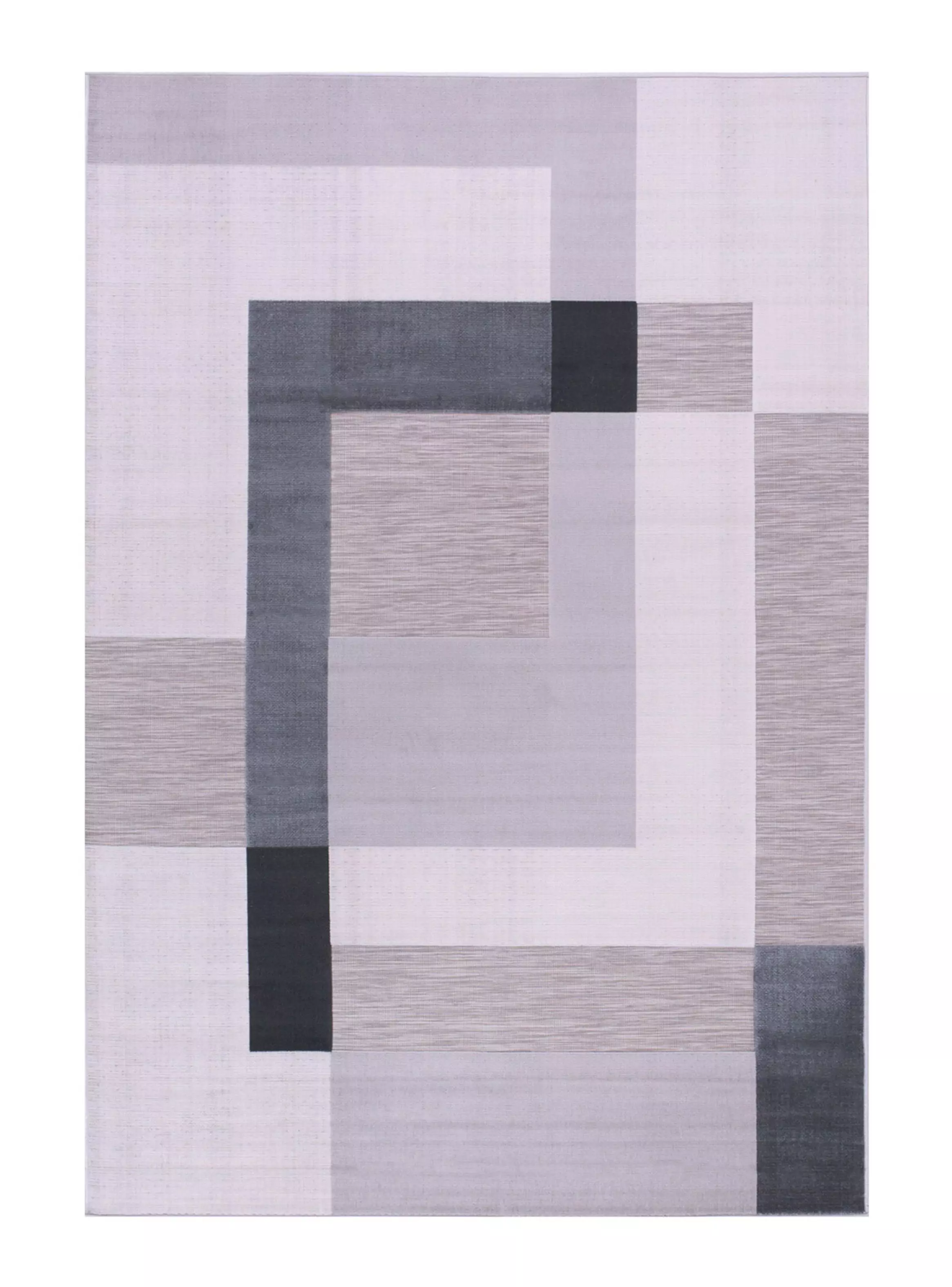 Imagen ampliada #1 para Alfombra Londres 160 x 230 cm Azul y Gris