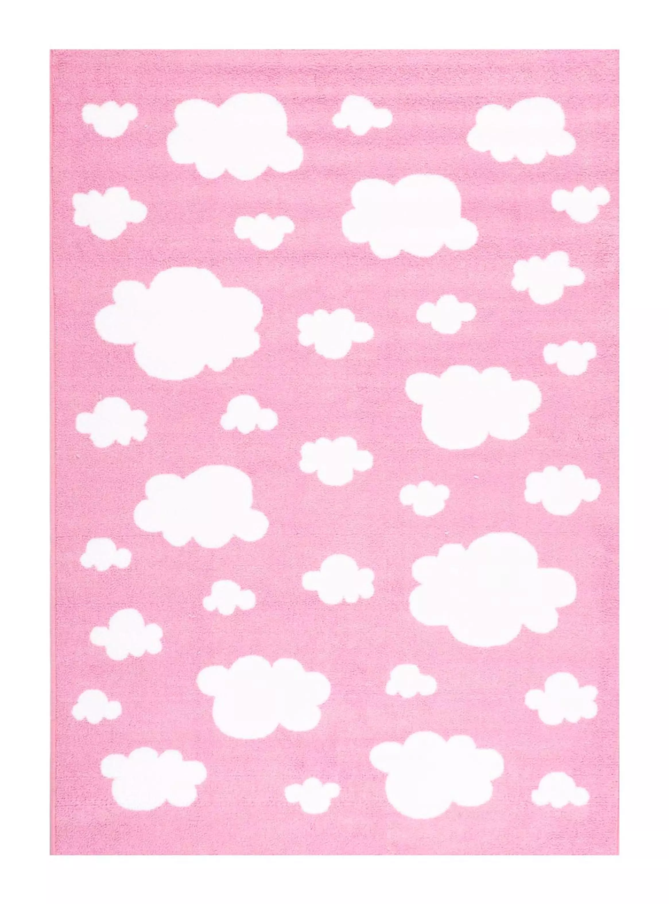 Imagen ampliada #1 para Bajada de Cama Infantil 60 x 90 cm Sky Nube Rosa
