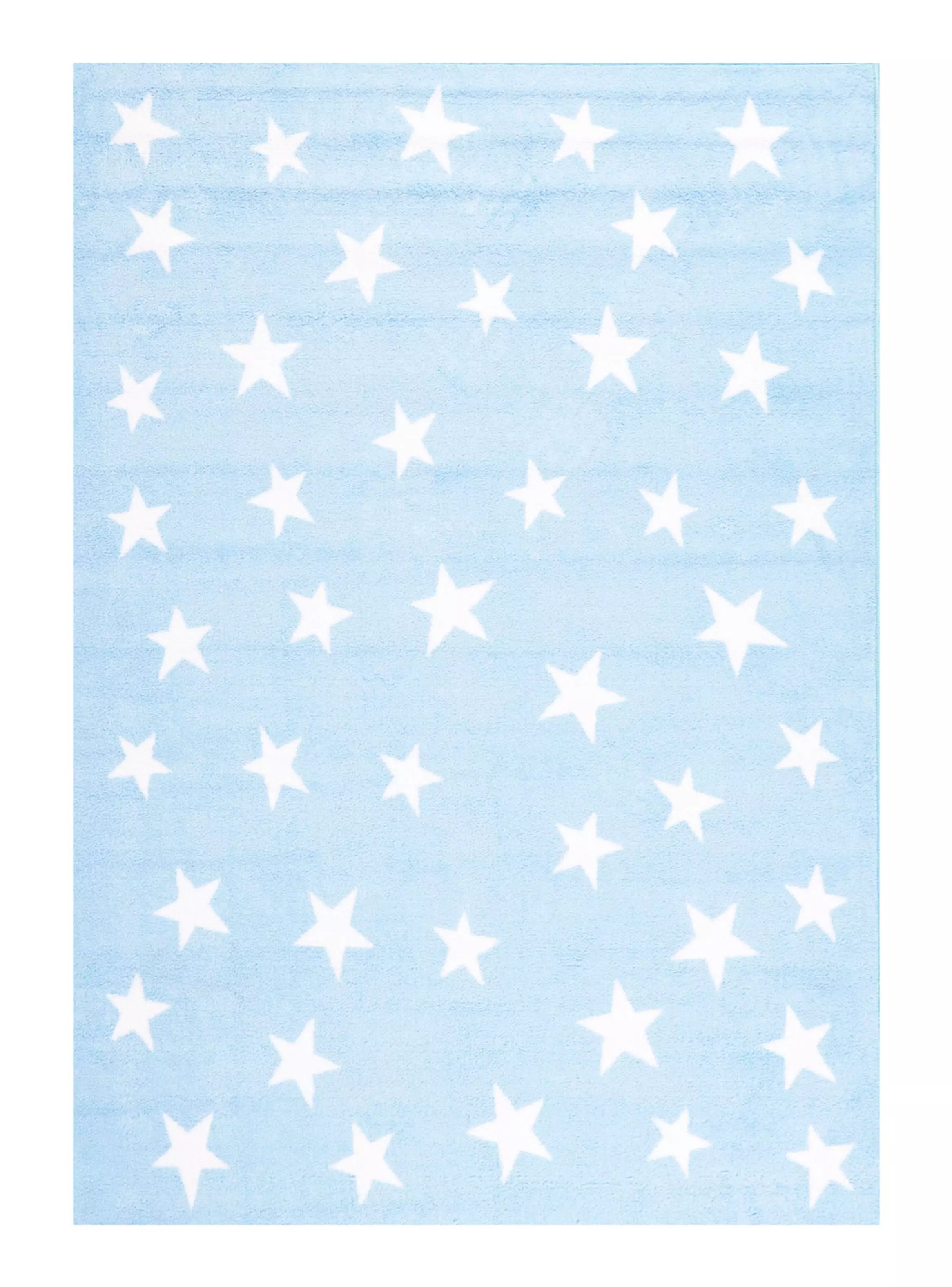 Miniatura de Bajada de Cama Infantil 60 x 90 cm Sky Estrella Azul