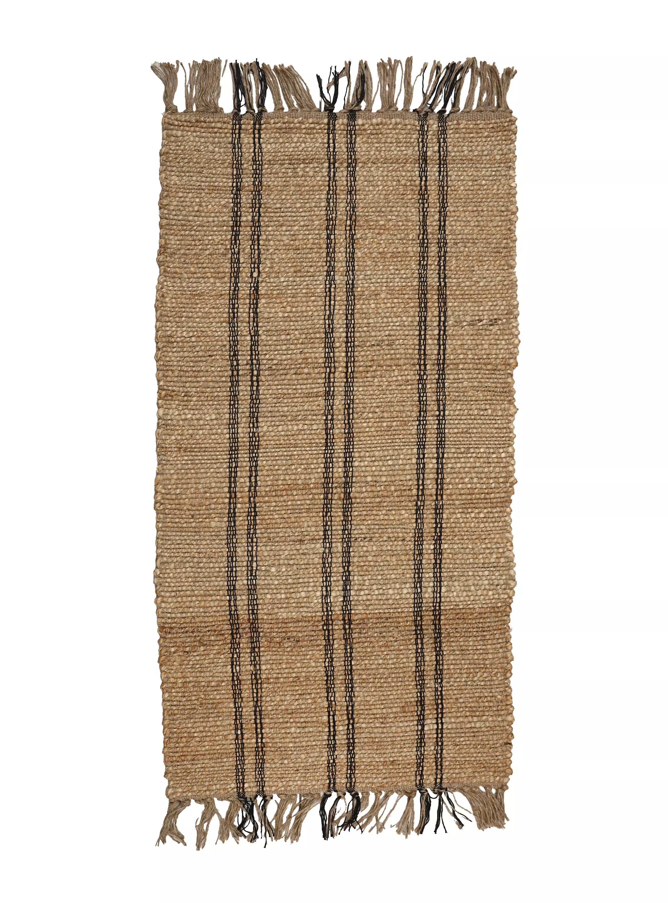 Miniatura de Bajada de Cama Yute Lineas T 60x120 cm