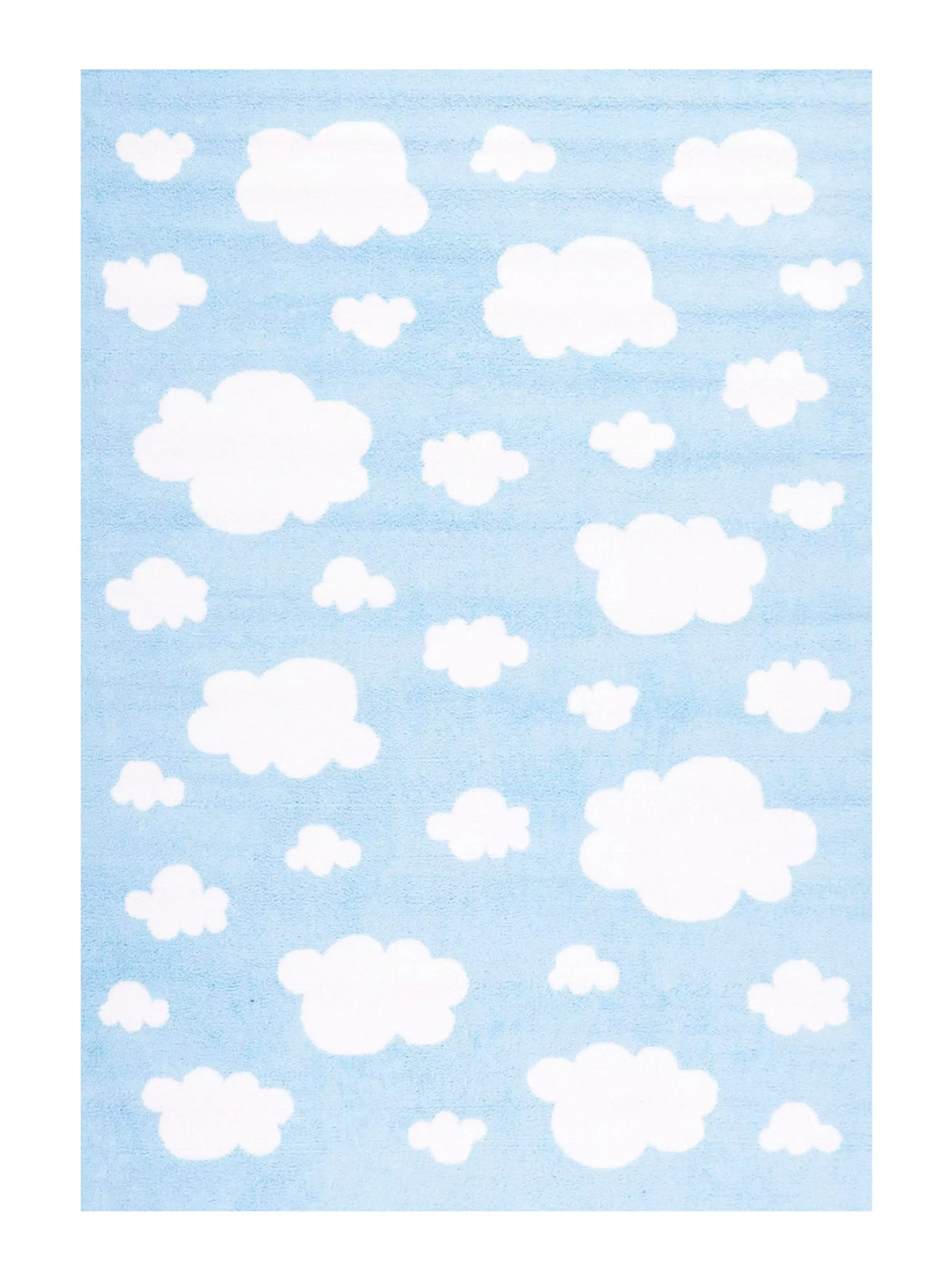 Miniatura de Bajada de Cama Infantil 60 x 90 cm Sky Nube Azul
