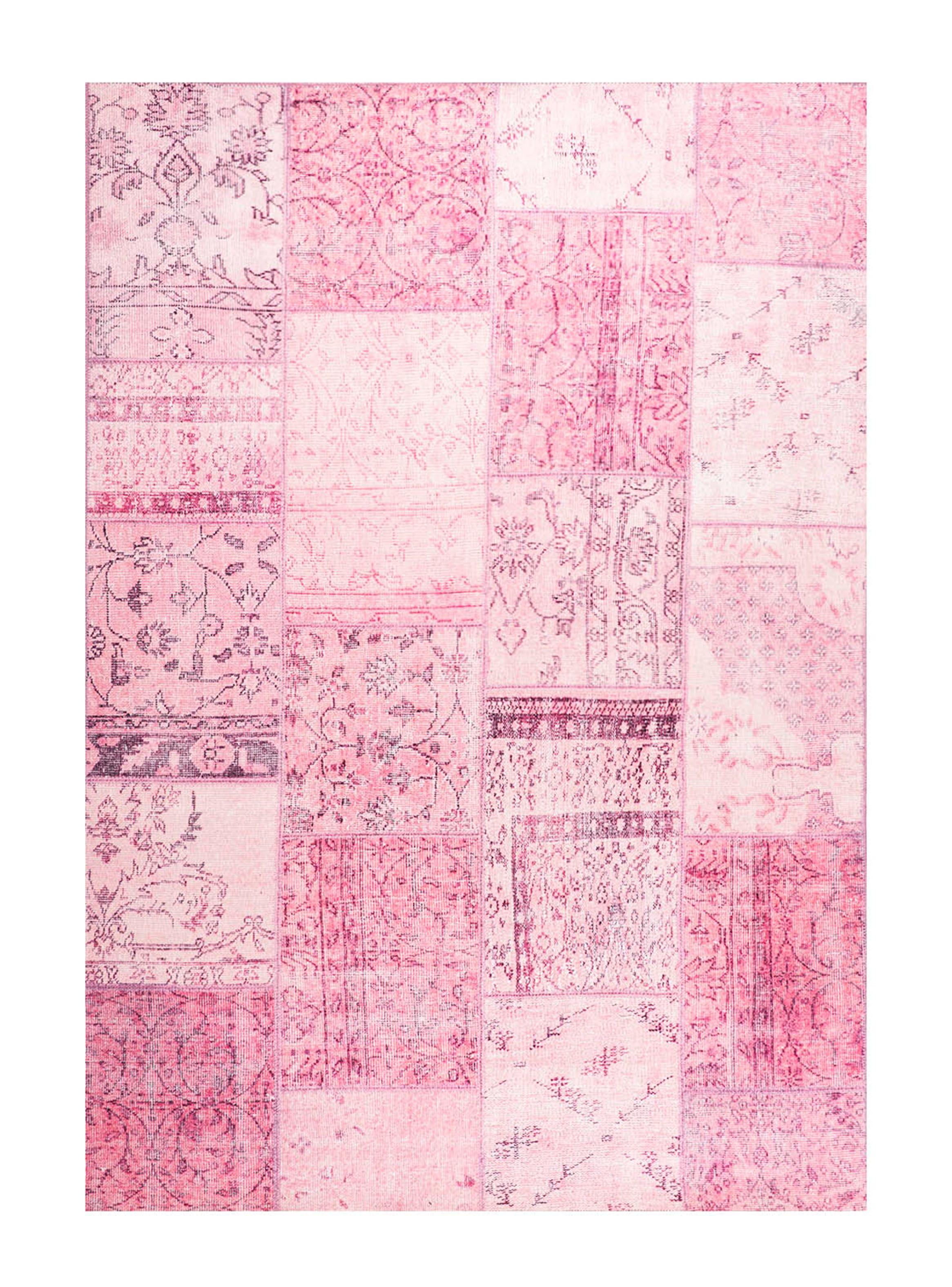 Imagen ampliada #1 para Alfombra Vintage 160x230 cm Hd Rosa