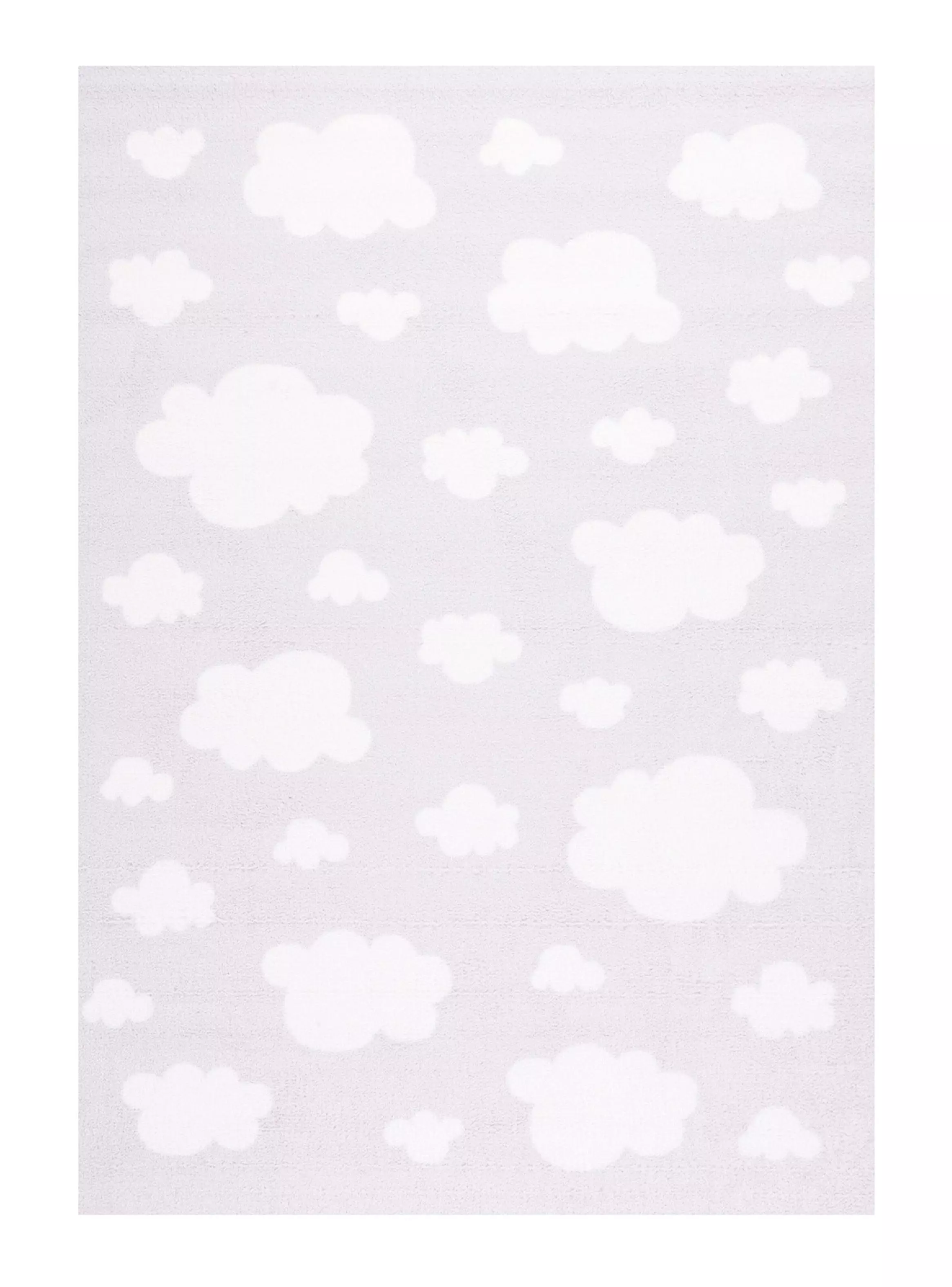 Imagen ampliada #1 para Bajada de Cama Infantil 60 x 90 cm Sky Nube Gris