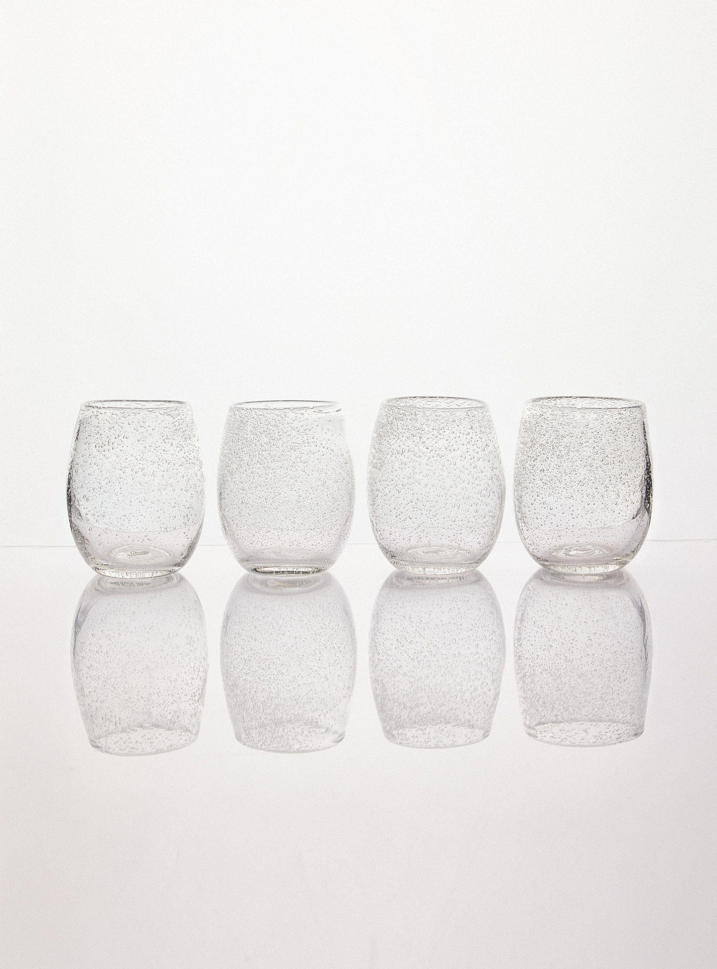 Miniatura de Set de 4 Vasos Vidrio Organic