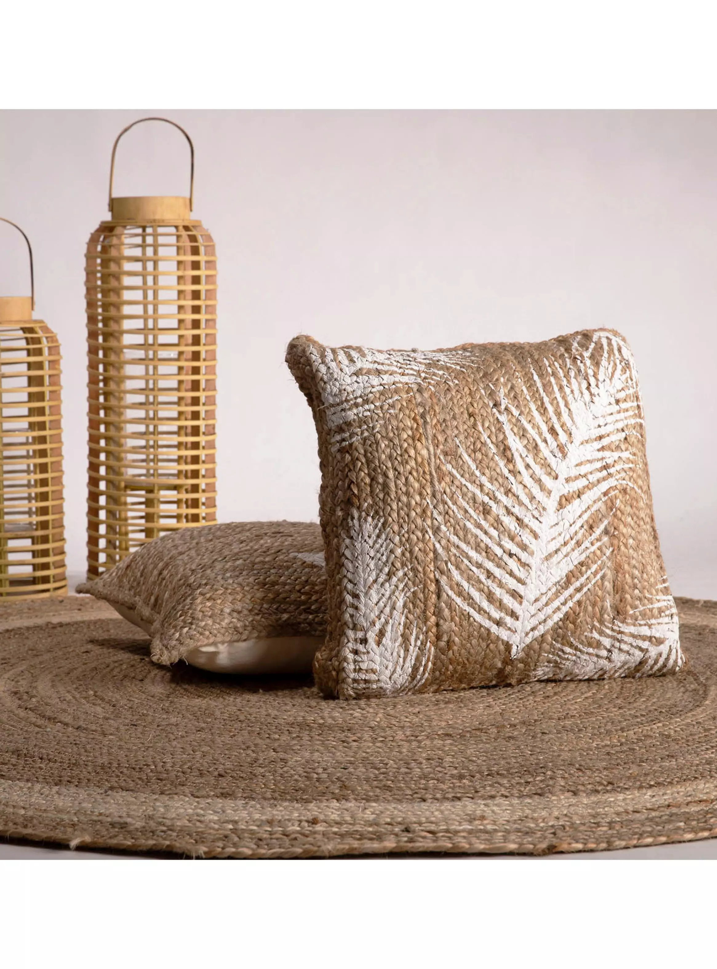Imagen ampliada #1 para Cojn Jute Gold 45x45 cm 71