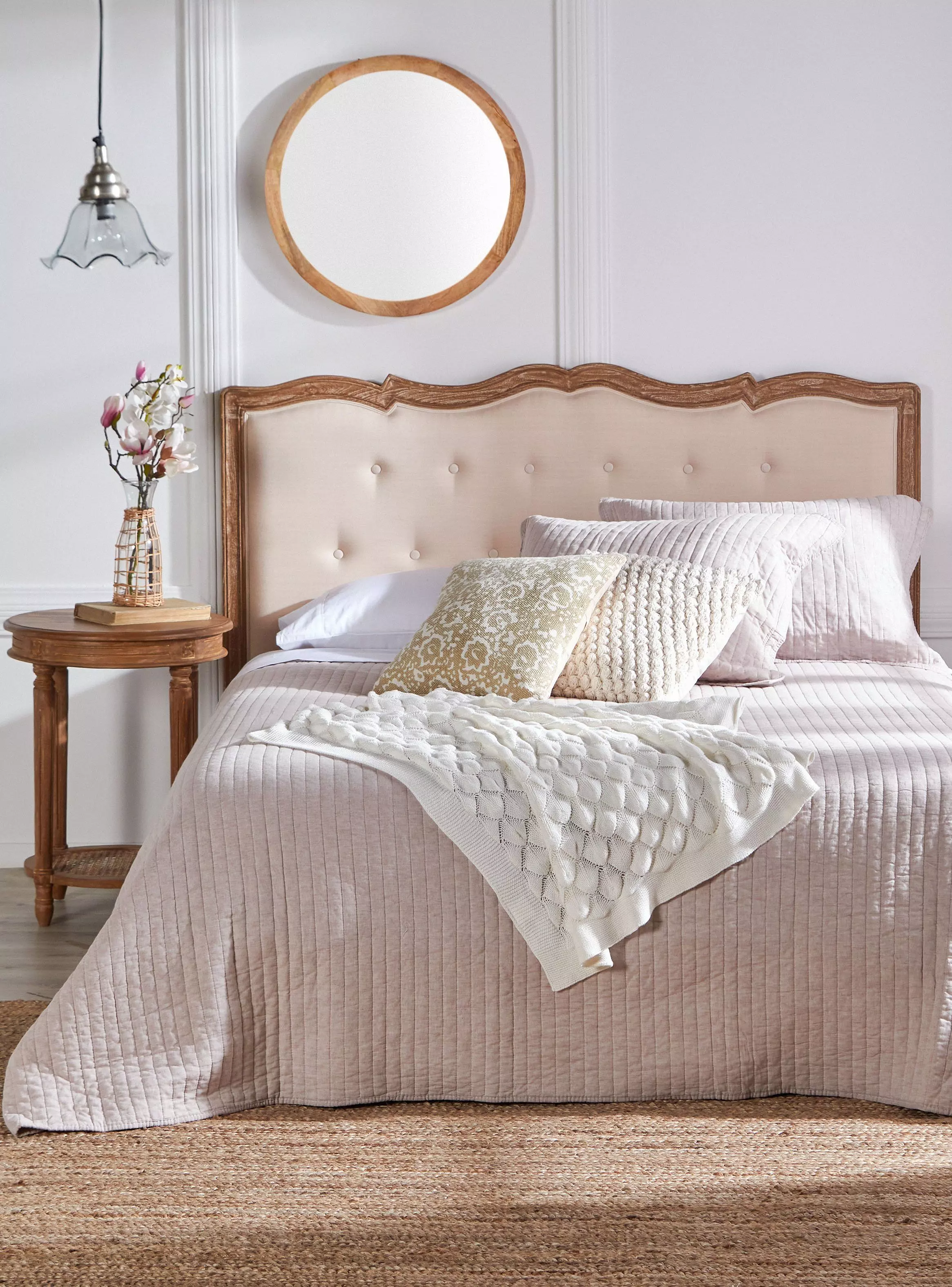 Imagen ampliada #1 para Respaldo Capitone Murano King