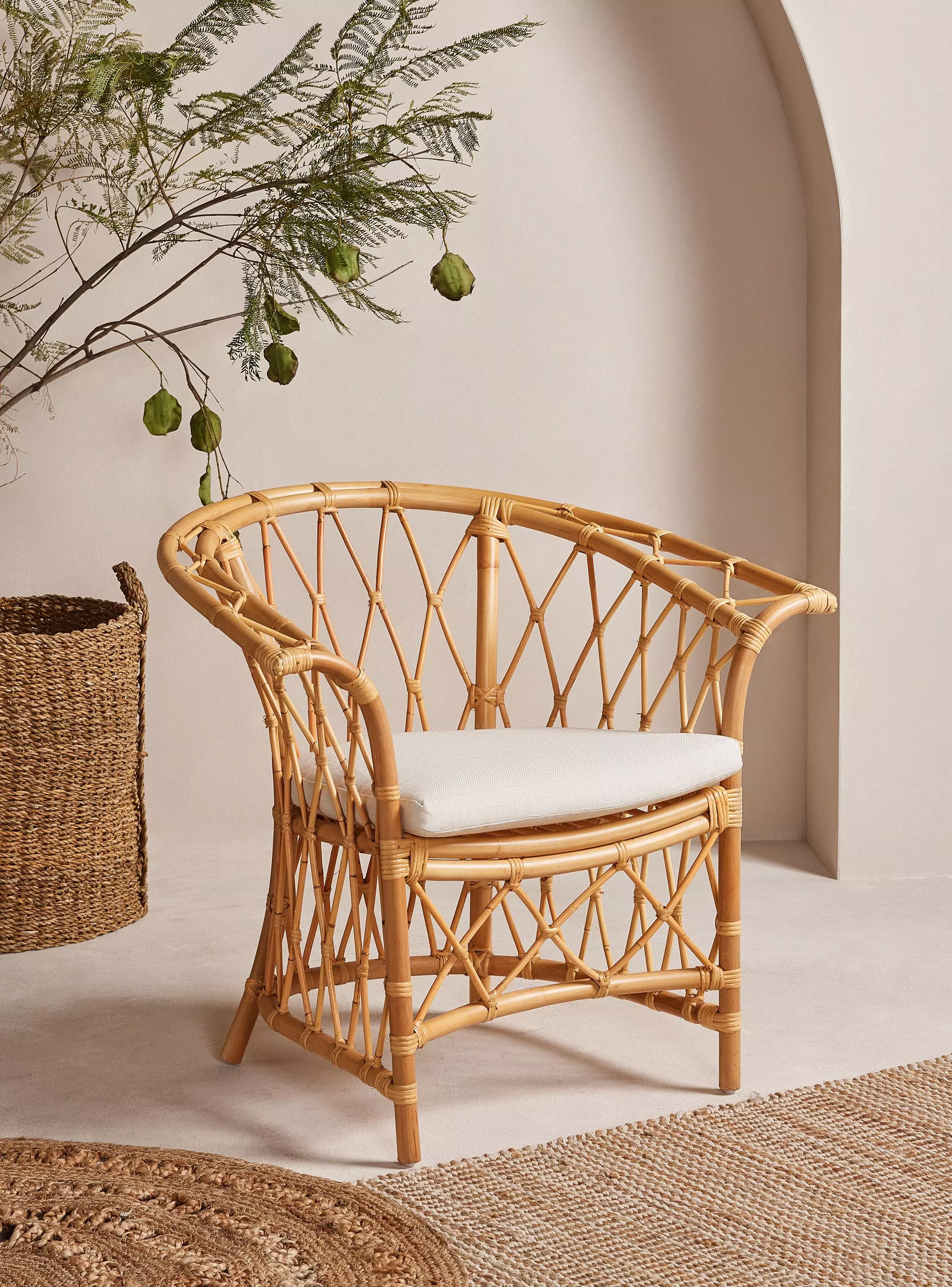 Miniatura de Sitial Kahlo Natural Ratn