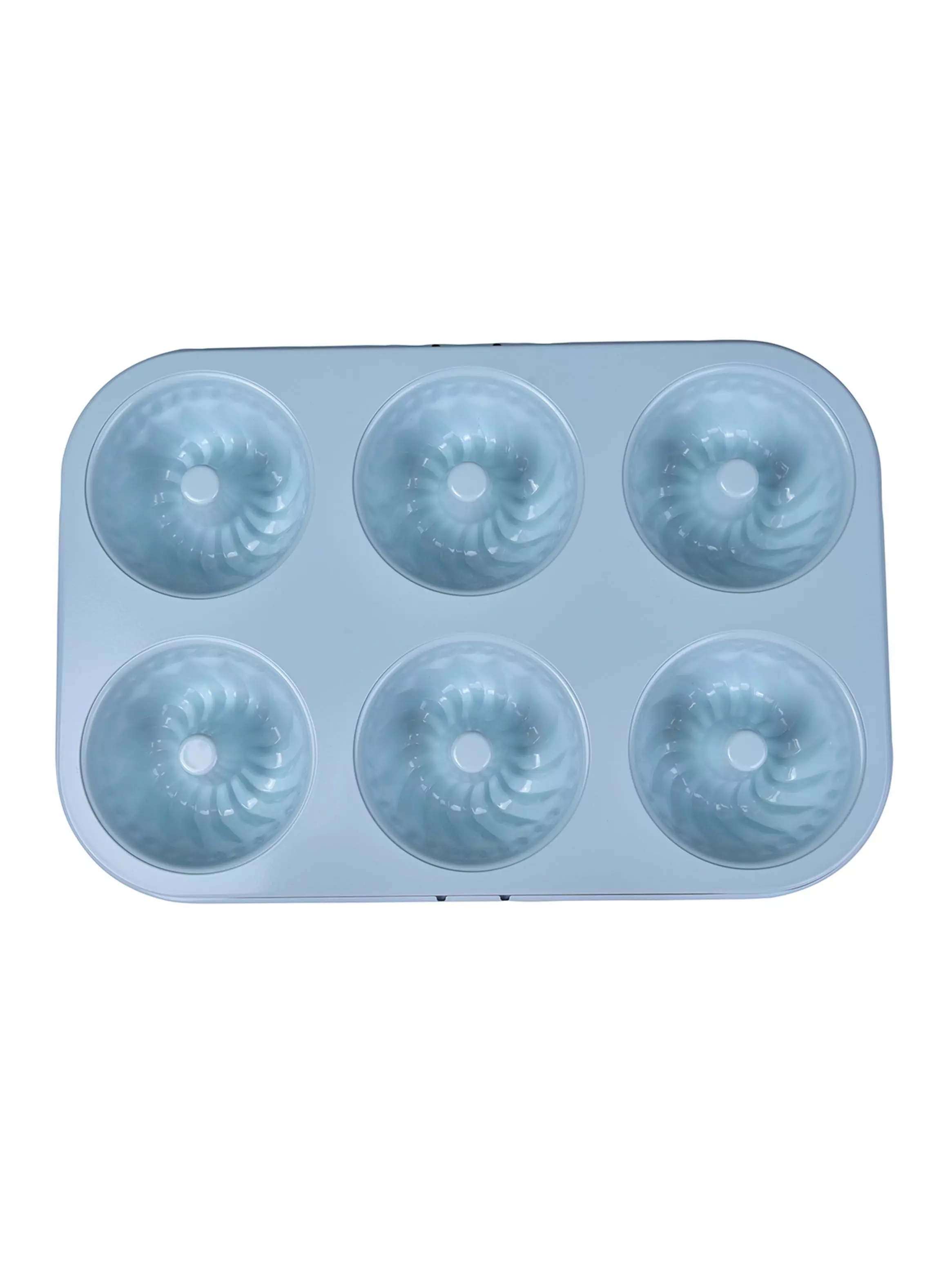 Imagen ampliada #1 para Molde 6 Bundts 27x18 cm Celeste Magnolia