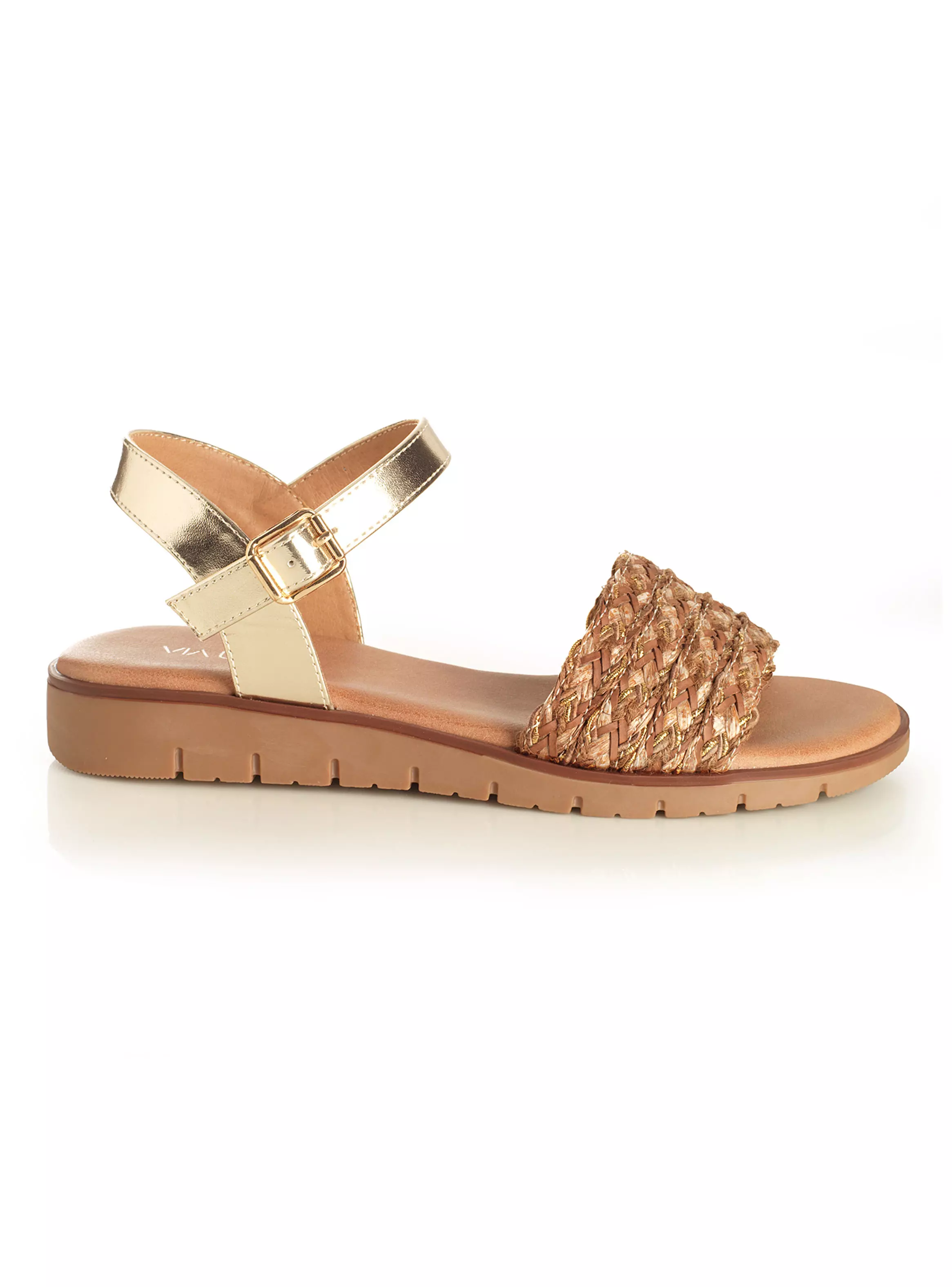 Imagen ampliada #1 para Sandalia Casual Plana Correa Mujer