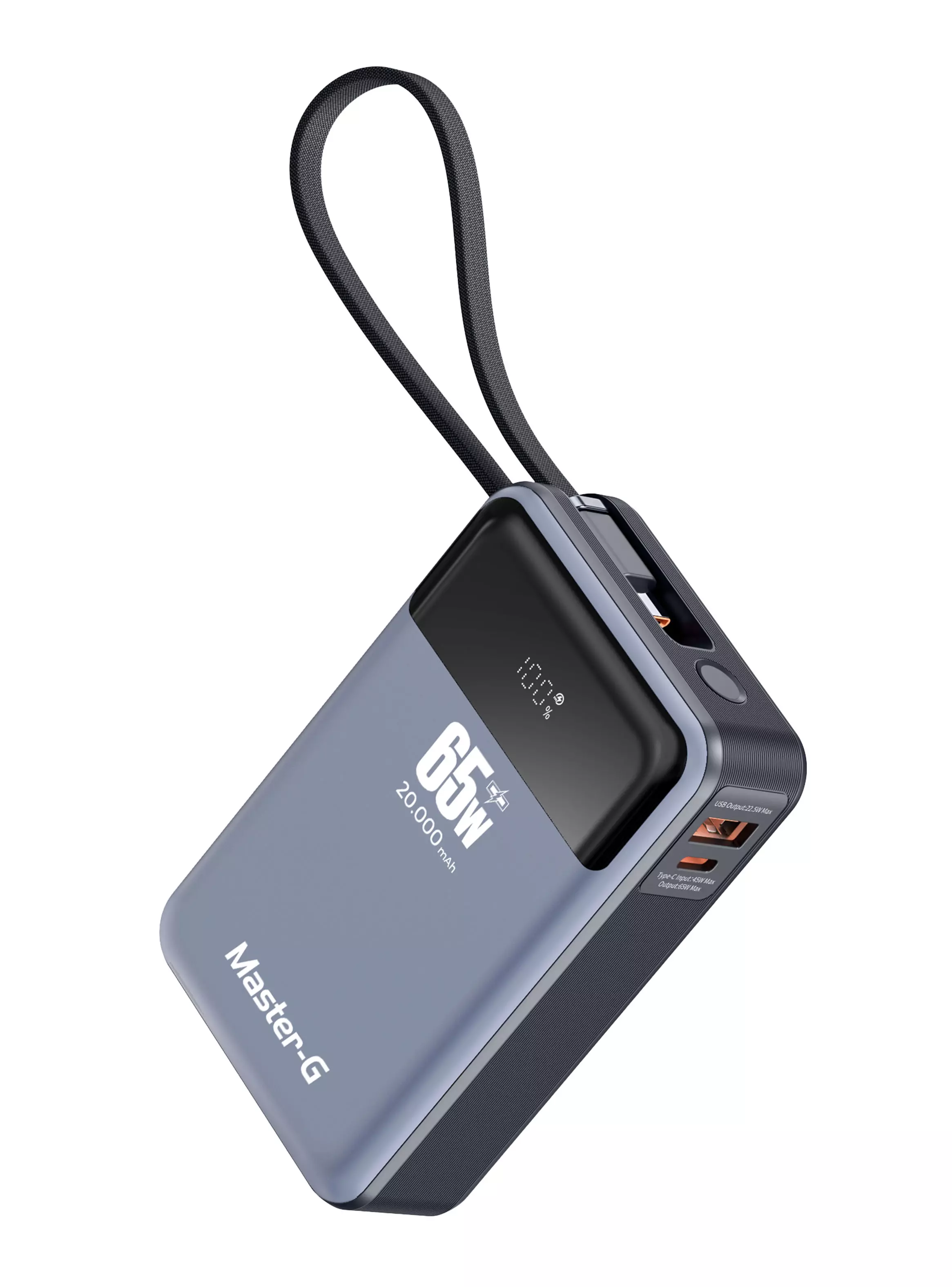 Miniatura de Batera Porttil 20000 mAh 65W UCP20PD65D