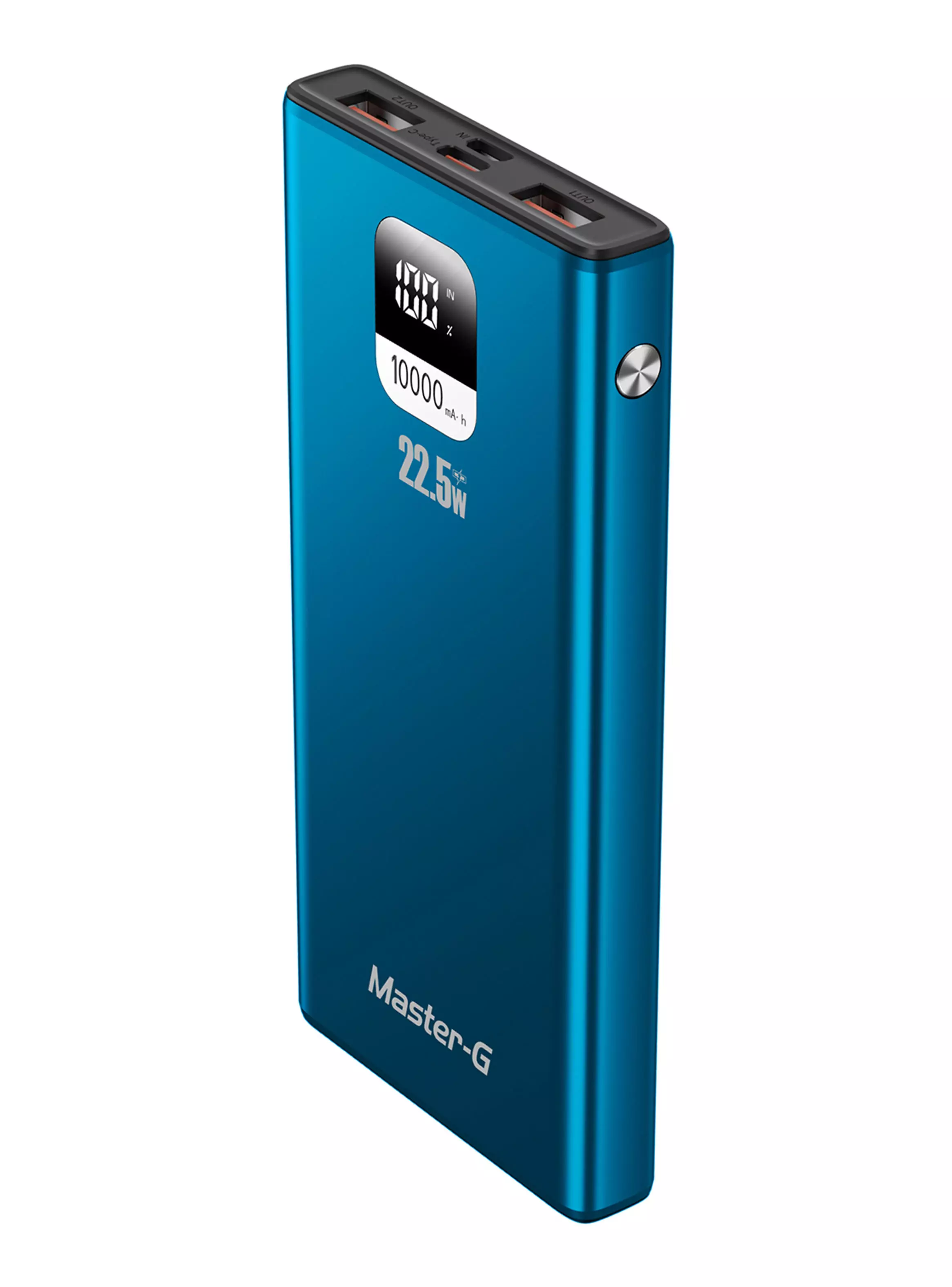 Imagen ampliada #1 para Batera Porttil Powerbank 10000 mAh 225W Azul