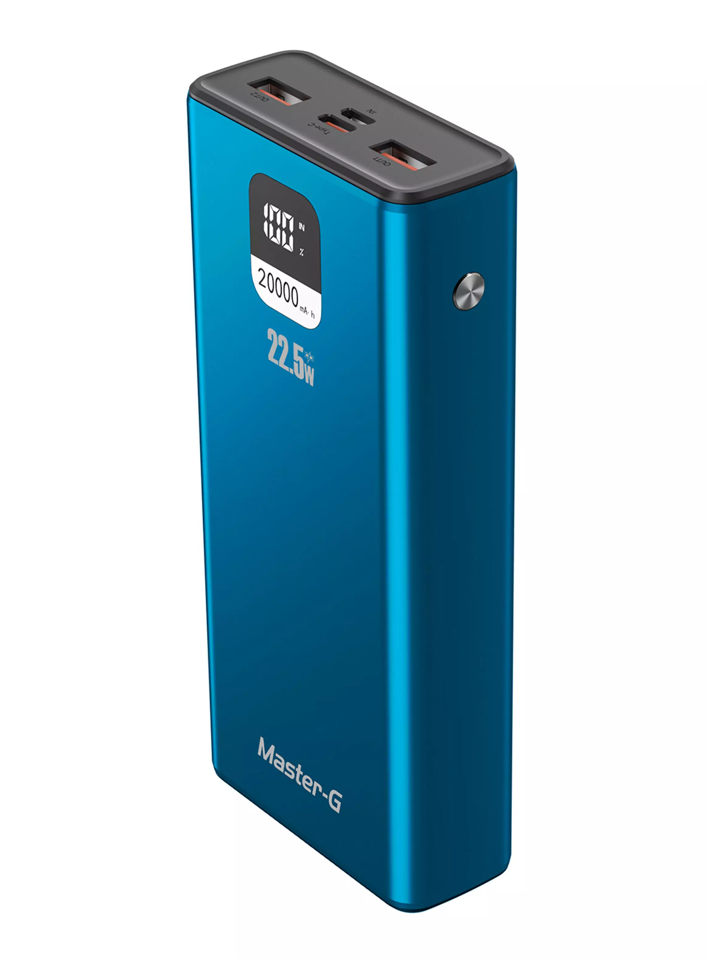 Imagen ampliada #1 para Batera Porttil Powerbank 20000 mAh 225W Azul