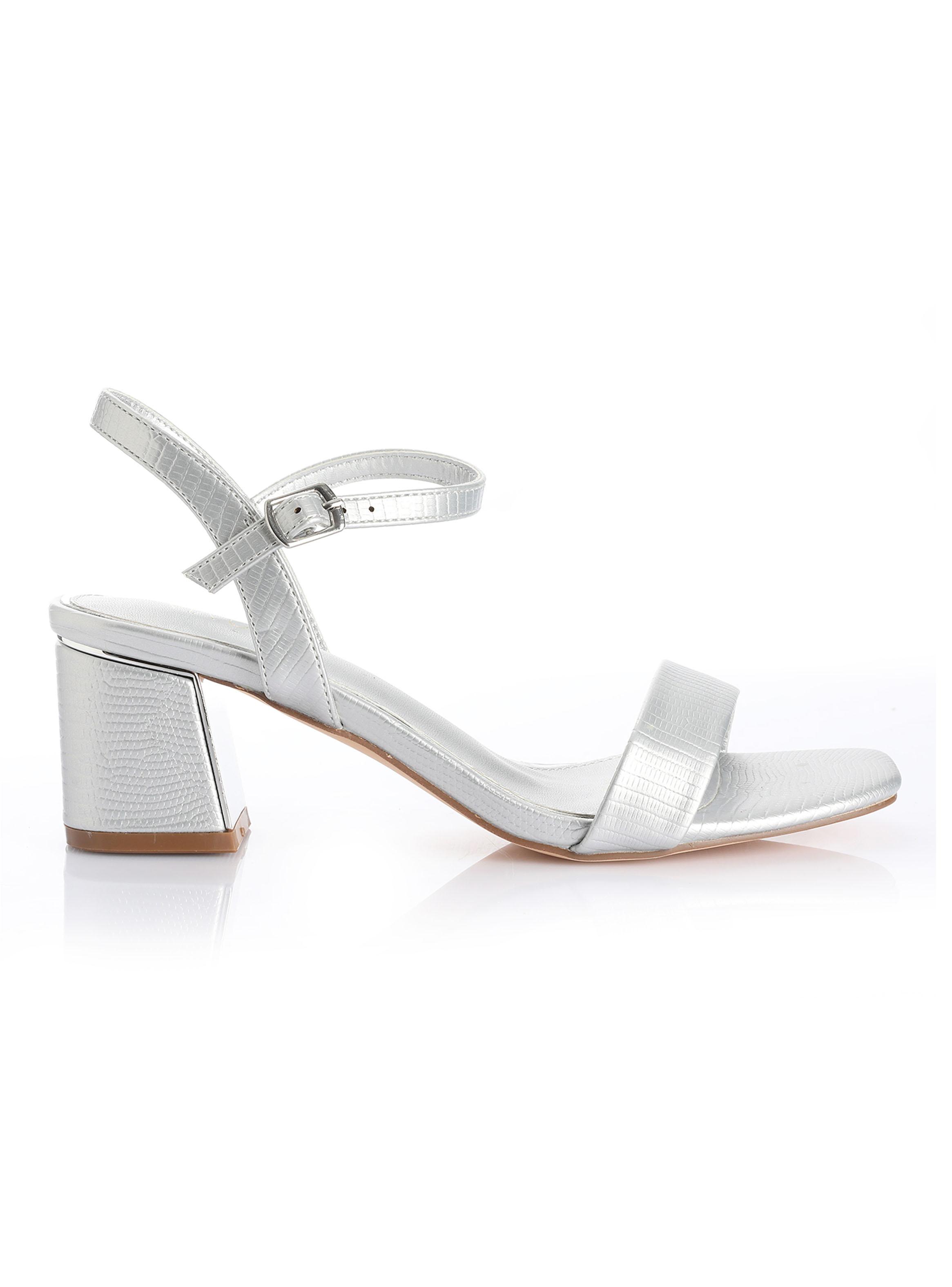 Imagen ampliada #1 para Sandalia Hebilla y Taco Cuadrado Mujer