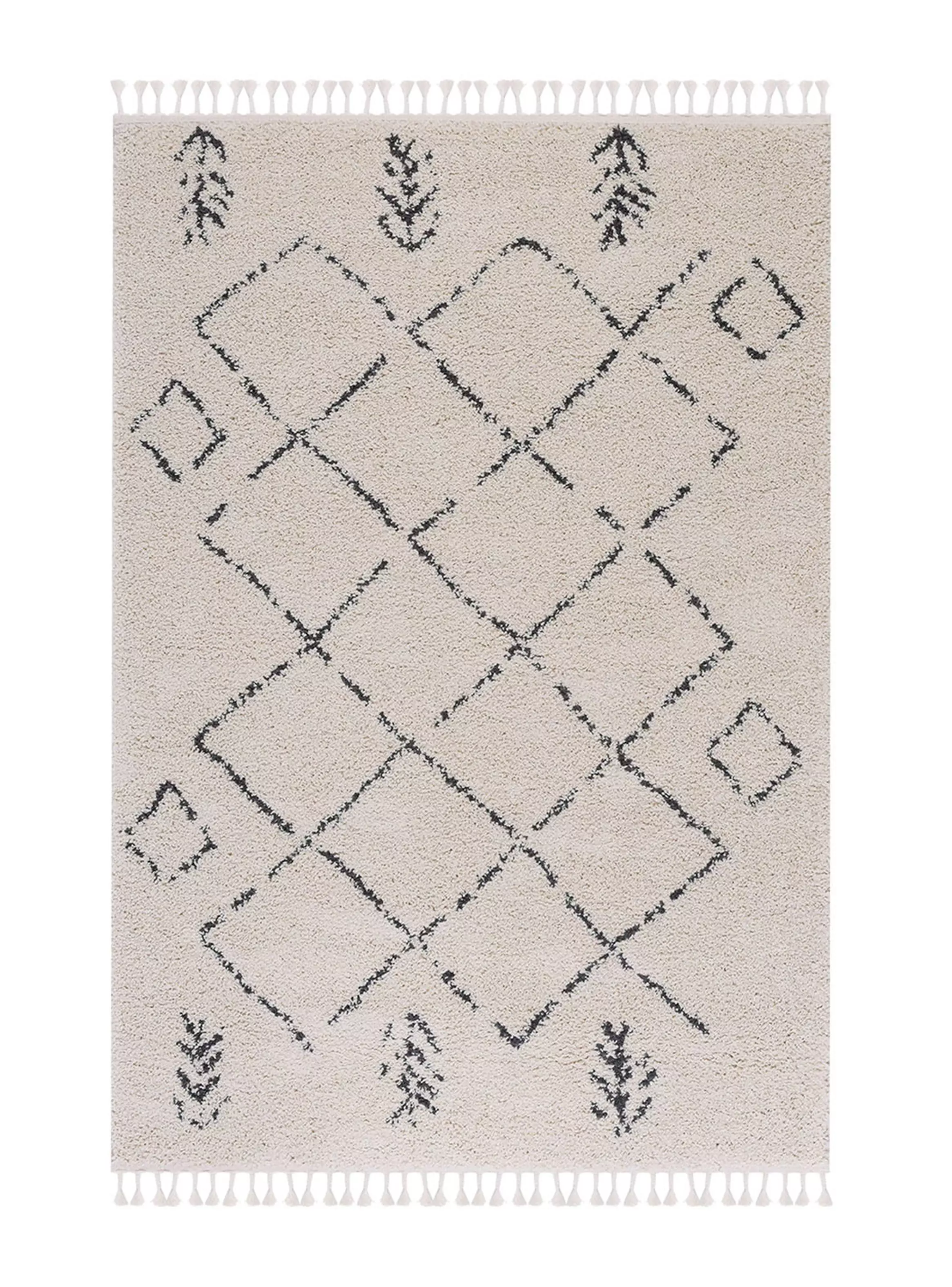 Imagen ampliada #1 para Alfombra 160x230 cm Key D2 Crema