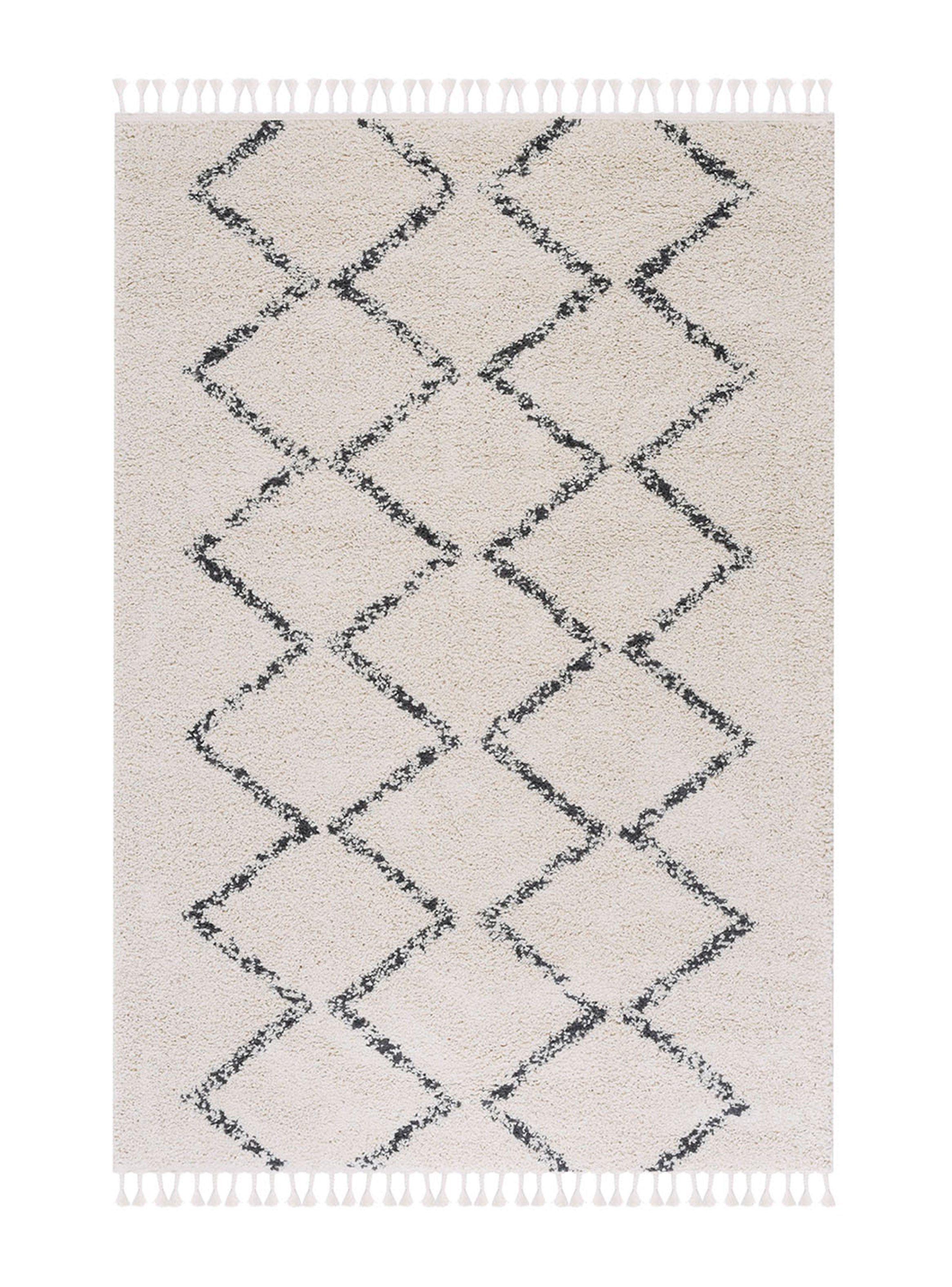 Miniatura de Alfombra 160x230 cm Key D1 Crema