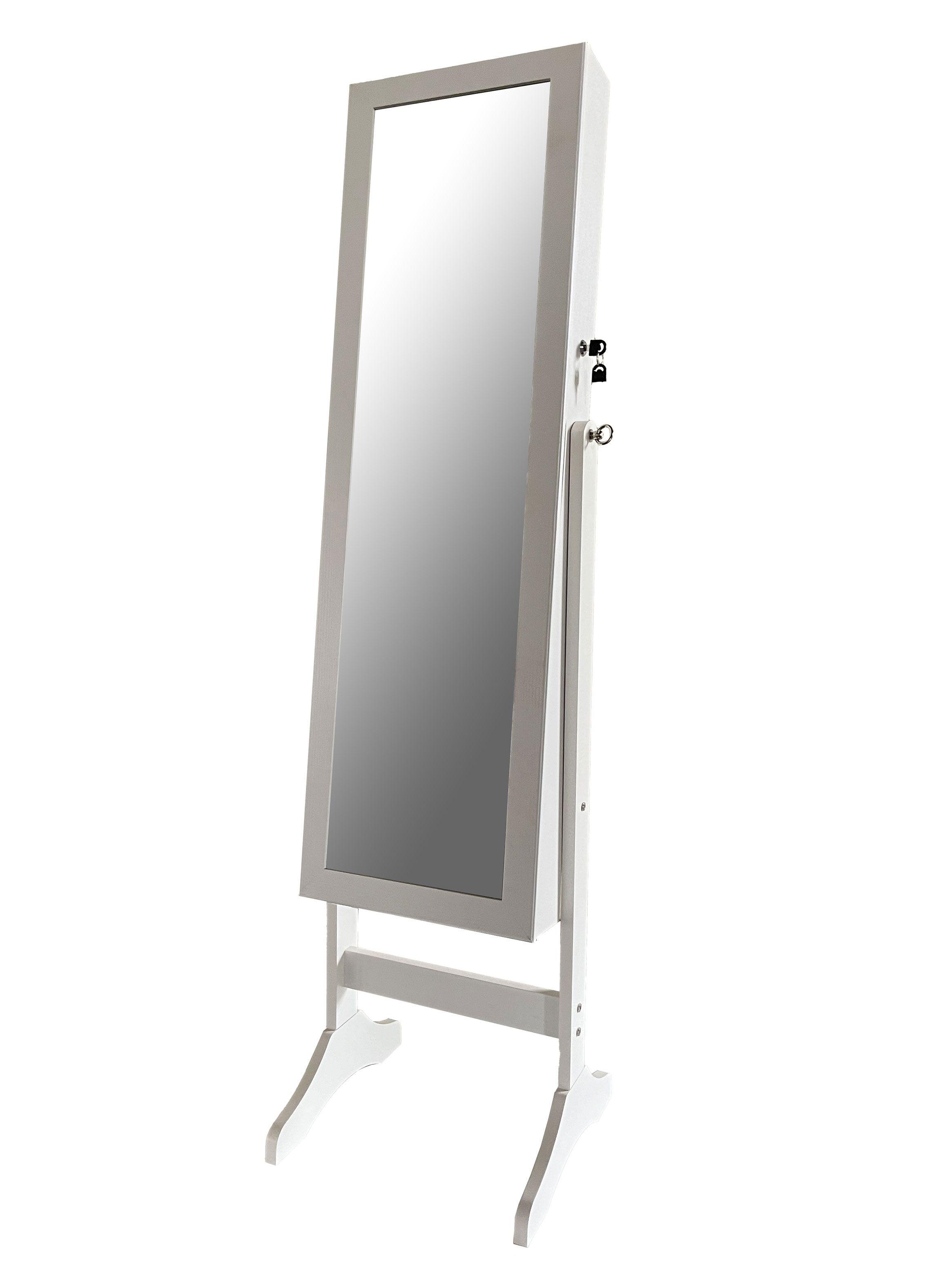 Miniatura de Espejo Joyero Blanco 153 cm