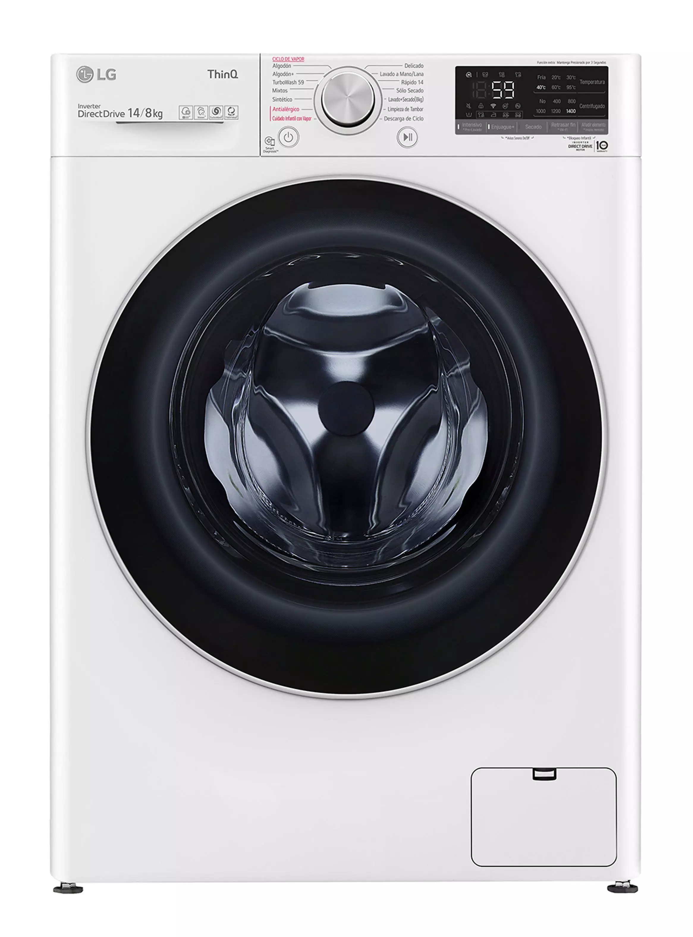 Miniatura de LavadoraSecadora Carga Frontal 148 Kg WD14WVC4S6 AI DD