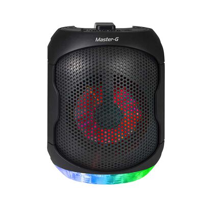 Miniatura de Parlante Bluetooth MasterG MGSpyder Negro Karaoke