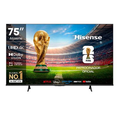 Miniatura de LED 75 Hisense Ultra HD 4K 75A6NV