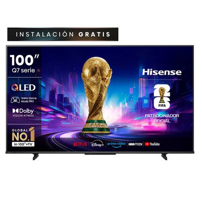 Miniatura de Smart TV QLED 100 Hisense 4K Google TV 100Q7QG