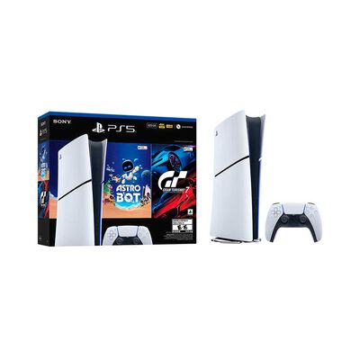 Miniatura de Consola Sony PlayStation PS5 Digital Slim 825 GB SSD  1 control  2 juegos digitales ASTRO BOT y Gran Turismo 7
