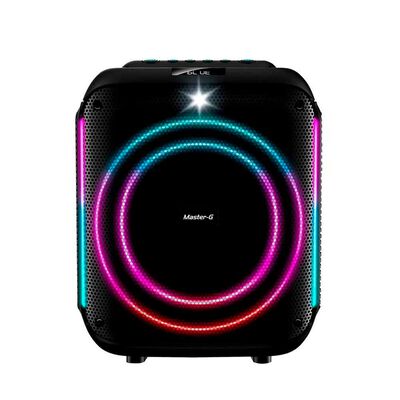 Miniatura de Parlante Bluetooth MasterG MG Scratch Negro Karaoke