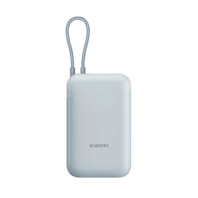 Miniatura de Batera Externa Xiaomi 10000mAh Ice Blue GL Integrated Cable