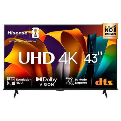 Miniatura de Smart TV LED 43 Hisense 4K UHD VIDAA 43A6N