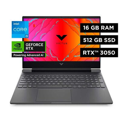 Miniatura de Notebook Gamer HP 15fa0026la Intel Core i5 16GB 512GB 156 NVIDIA GeForce RTX 3050