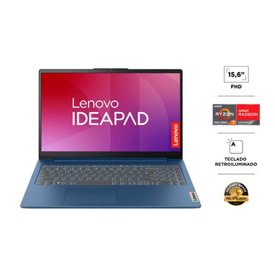 Miniatura de Notebook Lenovo IdeaPad Slim 3 Ryzen 7 16GB 512GB SSD 156