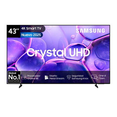 Miniatura de Smart TV LED 43 Samsung Crystal UHD 4K TizenU8000F