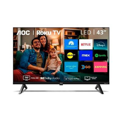 Miniatura de Smart TV LED 43 AOC FHD Roku TV Roku TV 43S5045