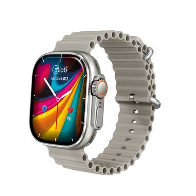 Miniatura de Smartwatch MLAB 9402 50 mm Gris