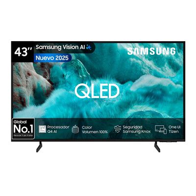 Miniatura de Smart TV QLED 43 Samsung 4K Vision AI 2025 Tizen Q7FA